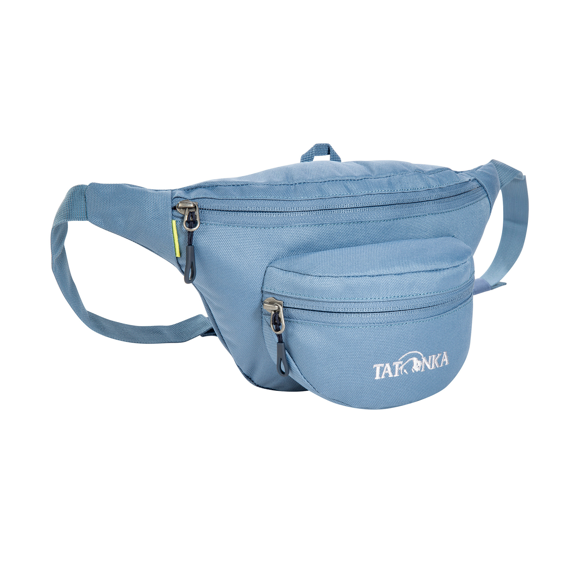Tatonka Funny Bag "S" elemental blue blau Bauchtaschen - Ansicht seitlich-vorne Zubehor, Tasche, Handtasche, Geldbörse, Tatonka Funny Bag "S" elemental blue blau Bauchtaschen - Ansicht seitlich-vorne