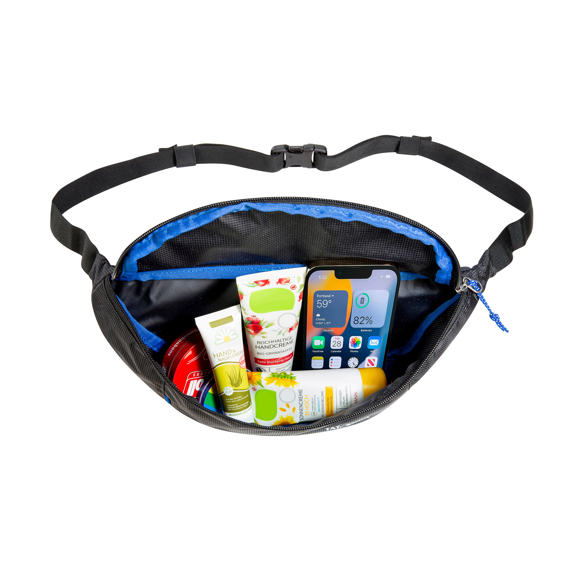 Zubehor, Tasche, Handtasche, Tatonka Ilium S black schwarz Bauchtaschen - Detailansicht