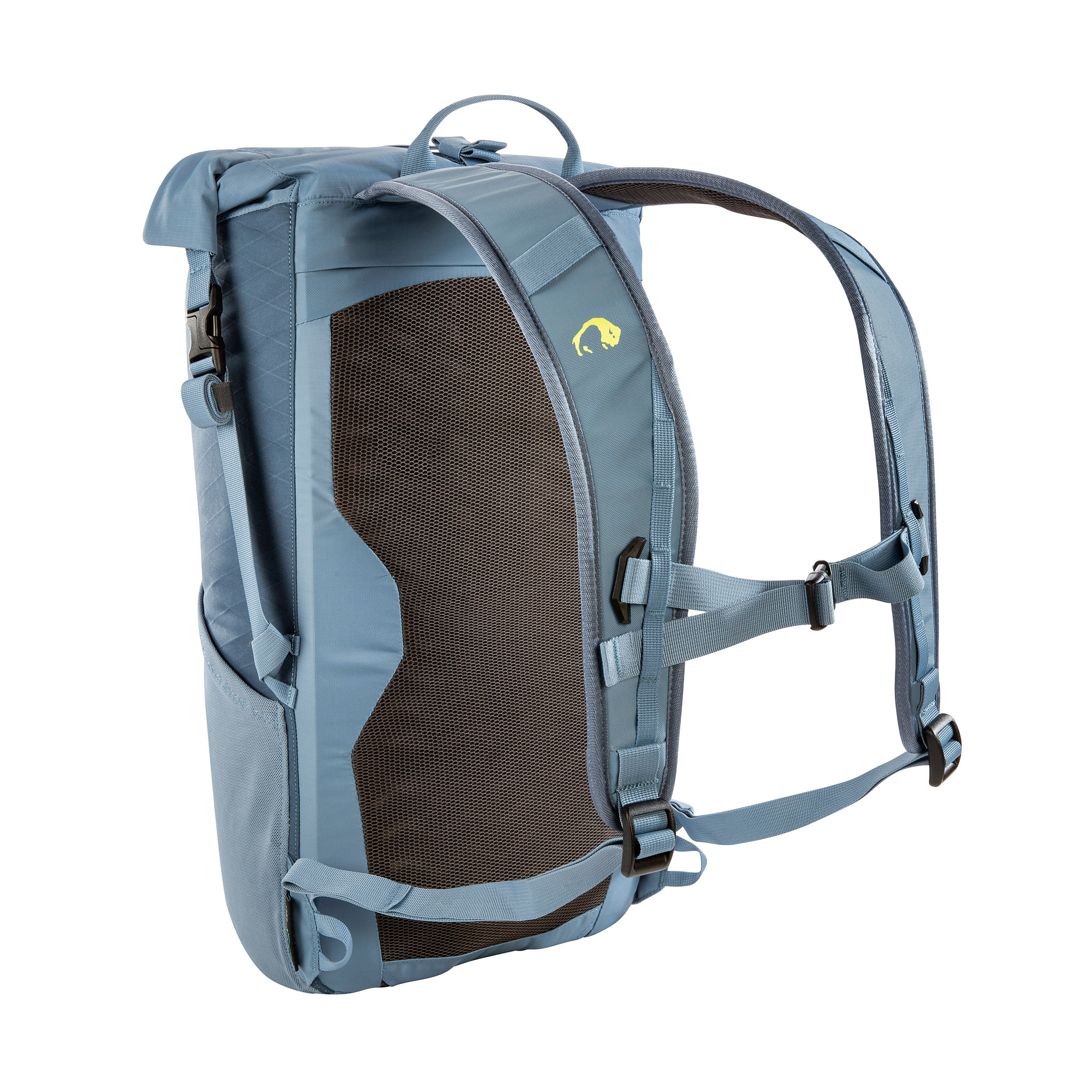 Tasche, Rucksack, Tatonka Rapid Rolltop 20 WP elemental blue blau Tagesrucksäcke - Ansicht seitlich-hinten