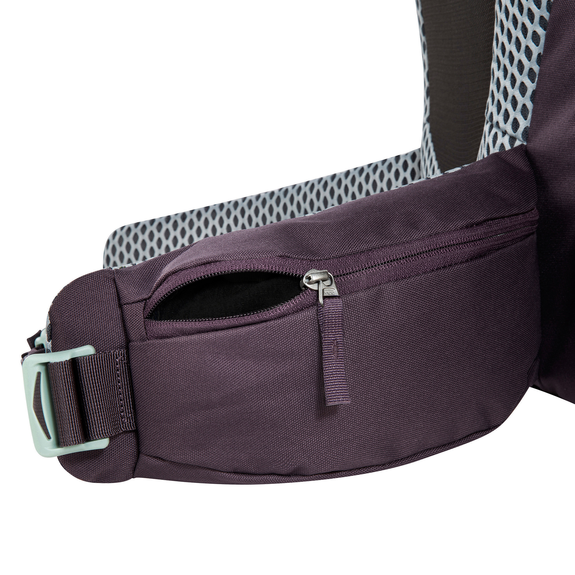 Zubehör, Gürtel, Schnalle, Leinwand, Riemen, Tatonka Norix 44 Women midnight plum lila Trekkingrucksäcke - Detailansicht