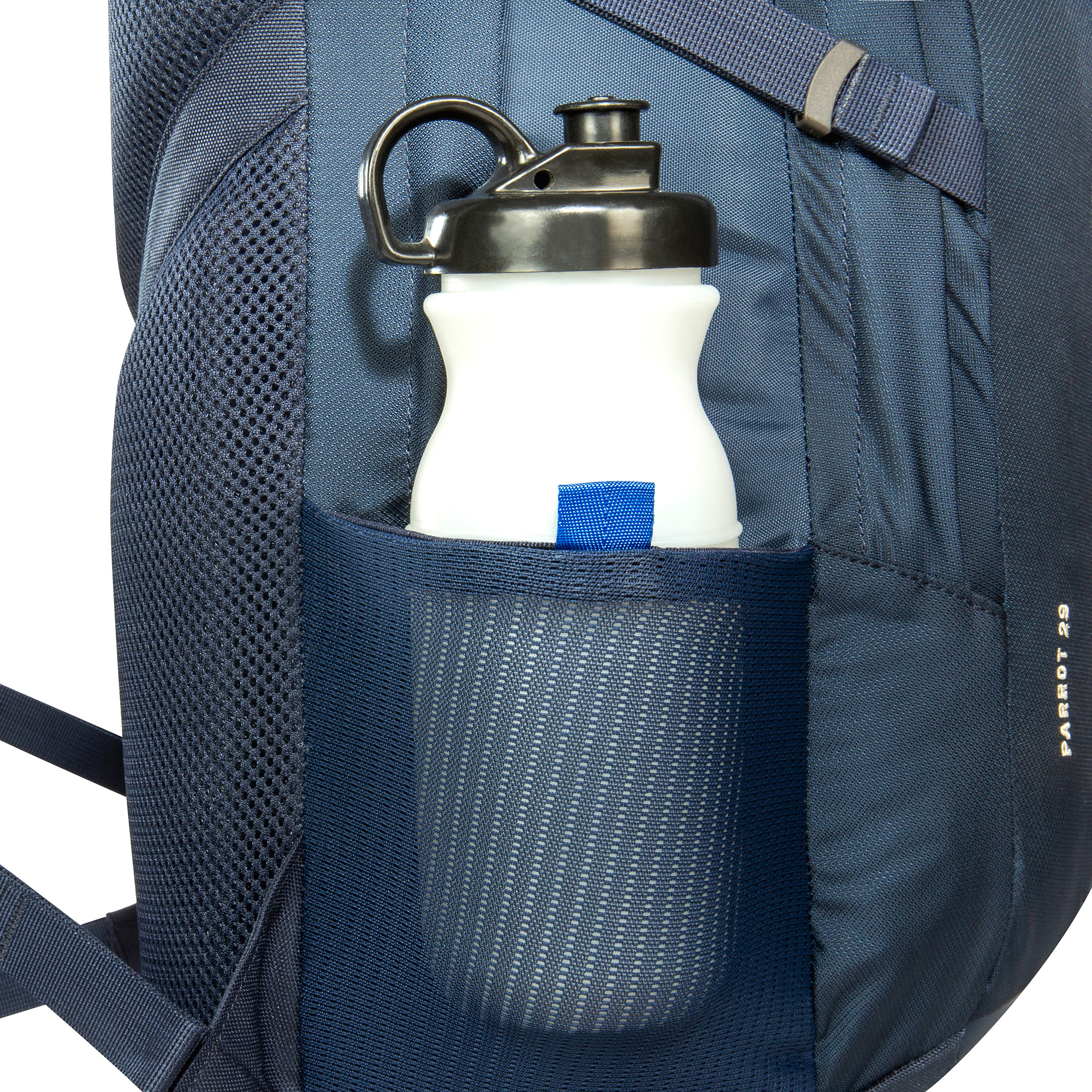 Tatonka Parrot 29 navy 2 blau Tagesrucksäcke - Detailansicht Flasche, Tasche, Wasserflasche, Rucksack, Tatonka Parrot 29 navy 2 blau Tagesrucksäcke - Detailansicht