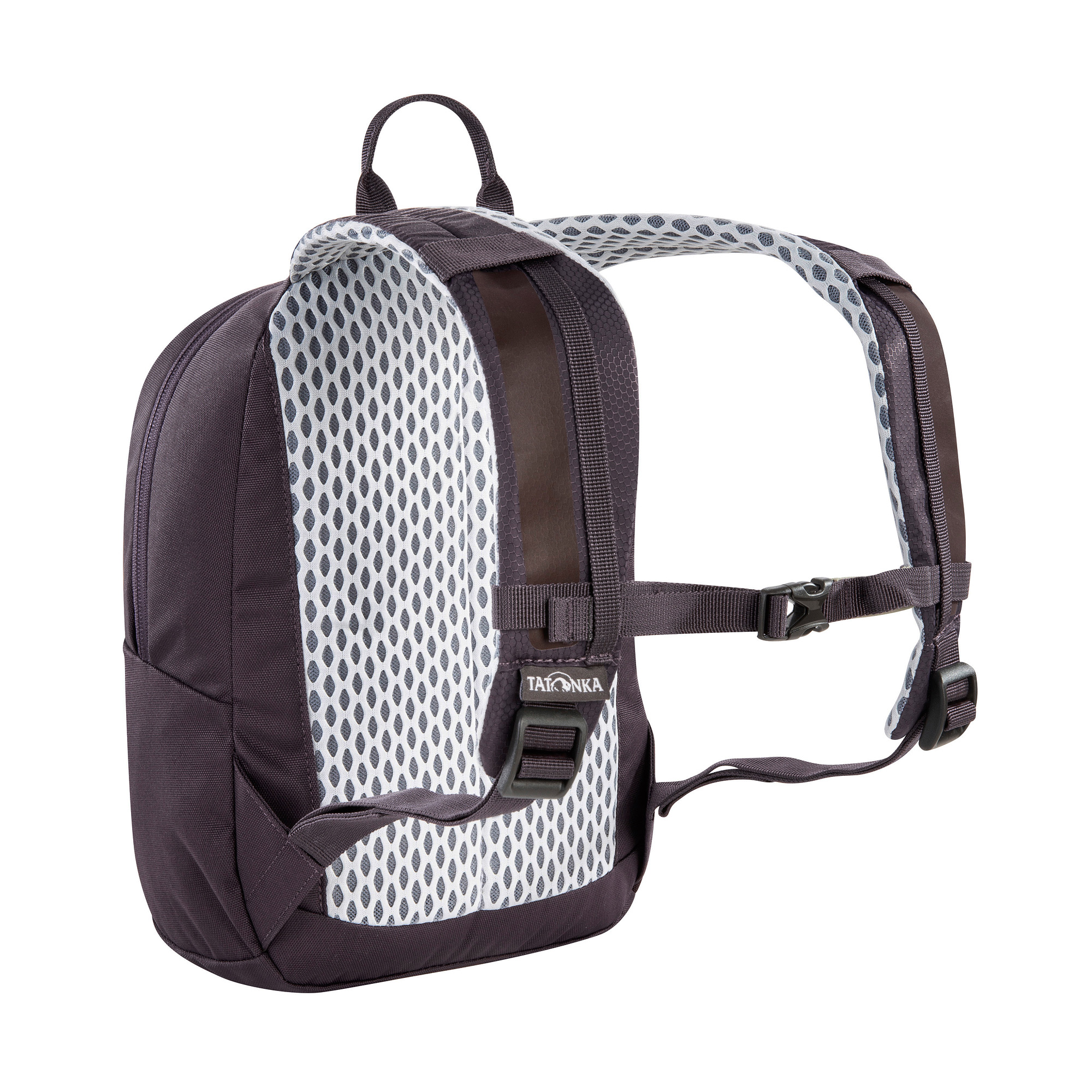Tasche, Rucksack, Tatonka Husky Bag 10 JR midnight plum lila Kinderrucksäcke - Ansicht seitlich-hinten