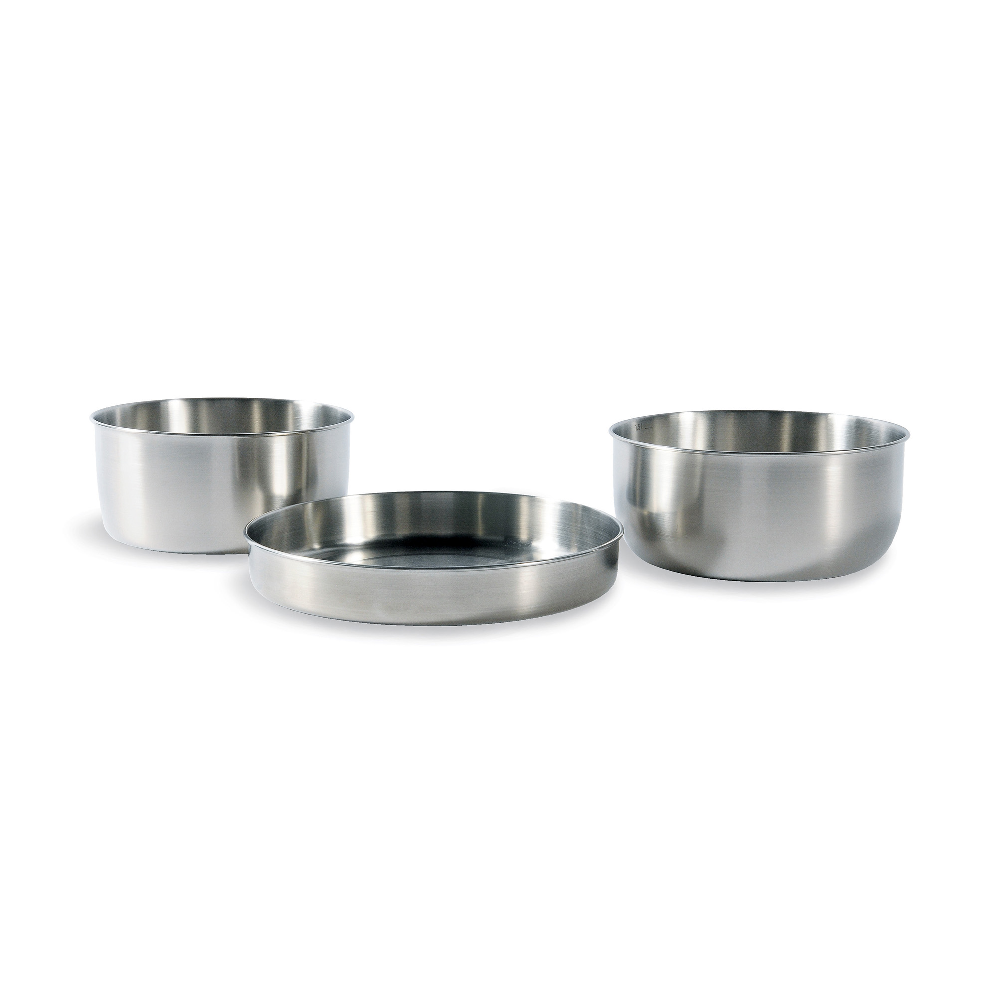 Tatonka Multi Pot Set Kochgeschirr - Ansicht seitlich-hinten Schale, Rührschüssel, Tatonka Multi Pot Set Kochgeschirr - Ansicht seitlich-hinten