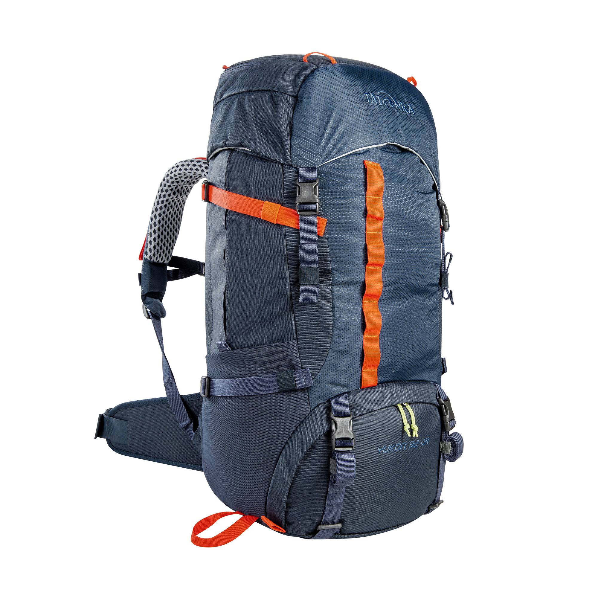 Tasche, Rucksack, Tatonka Yukon 32 JR navy blau Trekkingrucksäcke - Ansicht seitlich-vorne