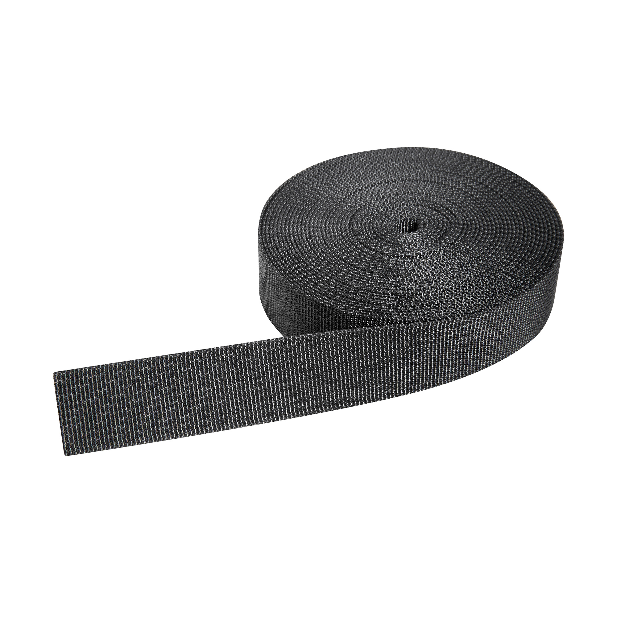 Tatonka Webbing 20mm / 5m black schwarz Sonstiges Zubehör - Ansicht seitlich-vorne Zubehor, Riemen, Tatonka Webbing 20mm / 5m black schwarz Sonstiges Zubehör - Ansicht seitlich-vorne