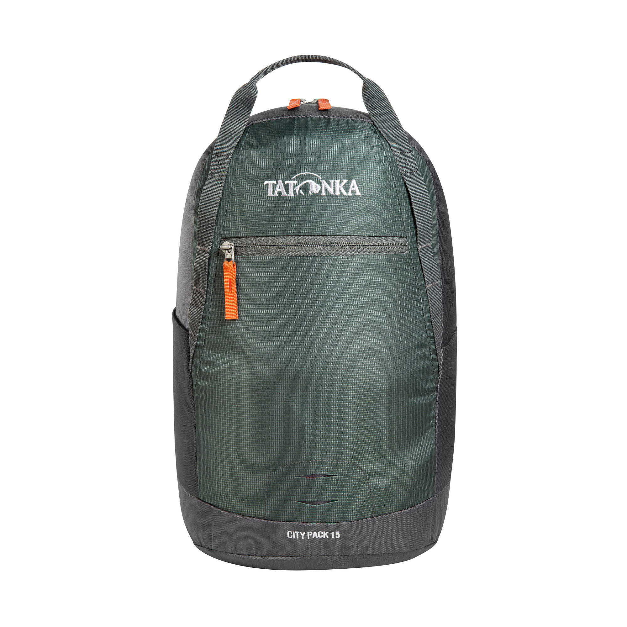Tatonka City Pack 15 titan grey grau Tagesrucksäcke - Ansicht frontal-vorne Tasche, Rucksack, Tatonka City Pack 15 titan grey grau Tagesrucksäcke - Ansicht frontal-vorne