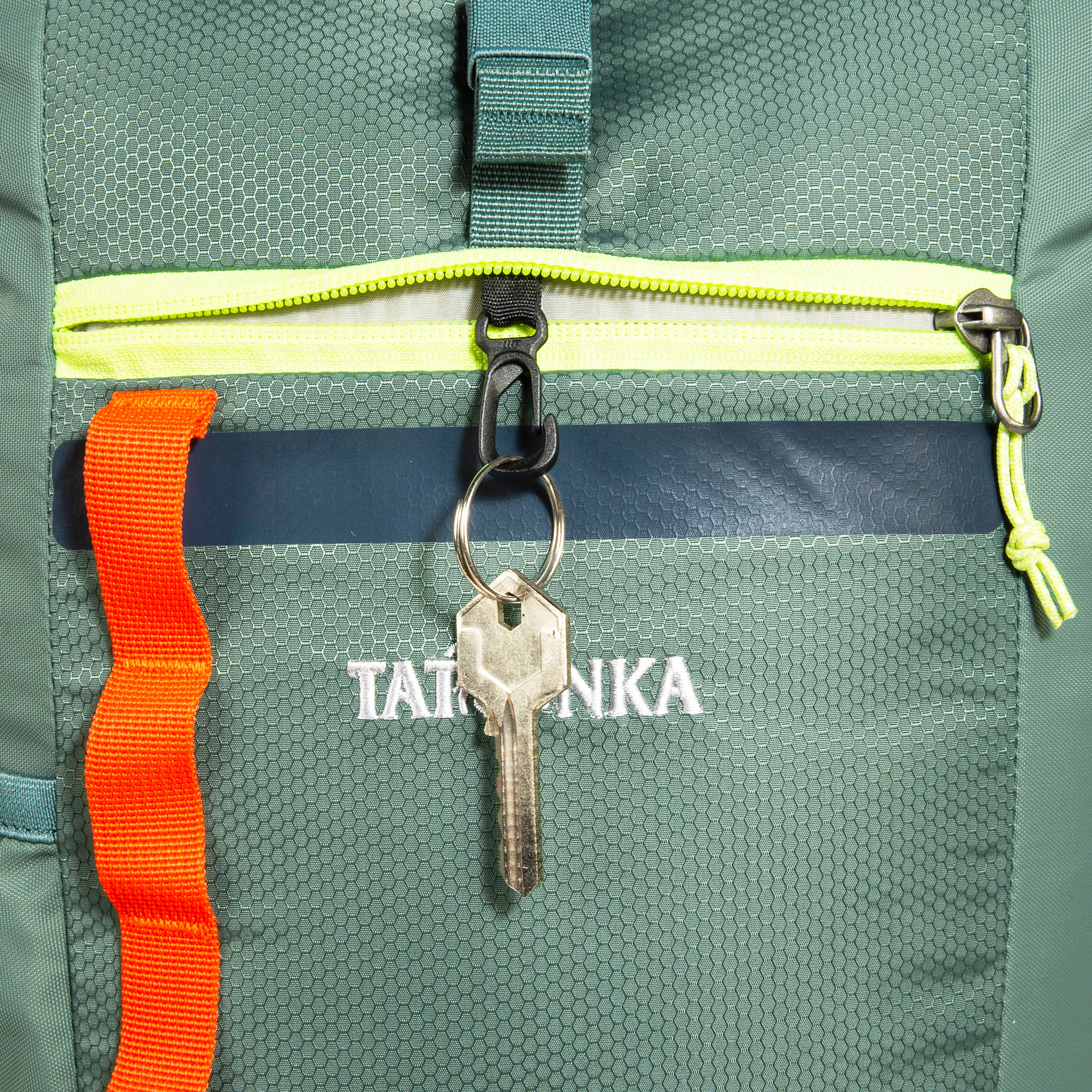 Tatonka Rolltop Pack JR 14 sage green grün Kinderrucksäcke - Detailansicht Zubehor, Tasche, Handtasche, Tatonka Rolltop Pack JR 14 sage green grün Kinderrucksäcke - Detailansicht