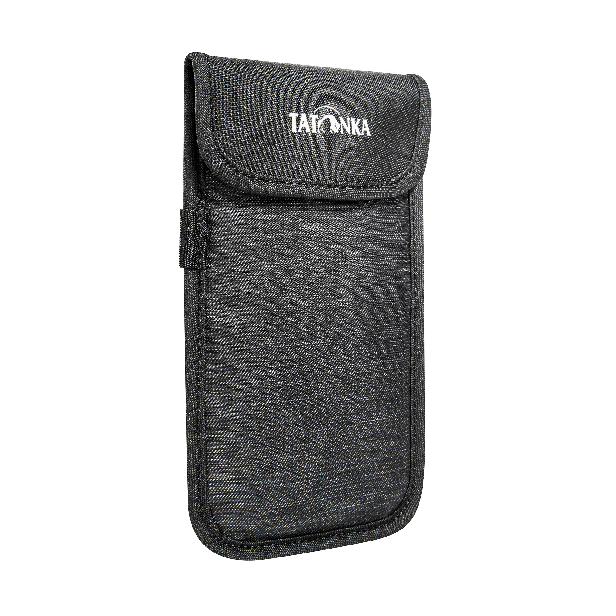 Tatonka Smartphone Case XXL off black schwarz Handyhüllen - Ansicht seitlich-vorne Zubehor, Riemen, Tasche, Handtasche, Tatonka Smartphone Case XXL off black schwarz Handyhüllen - Ansicht seitlich-vorne
