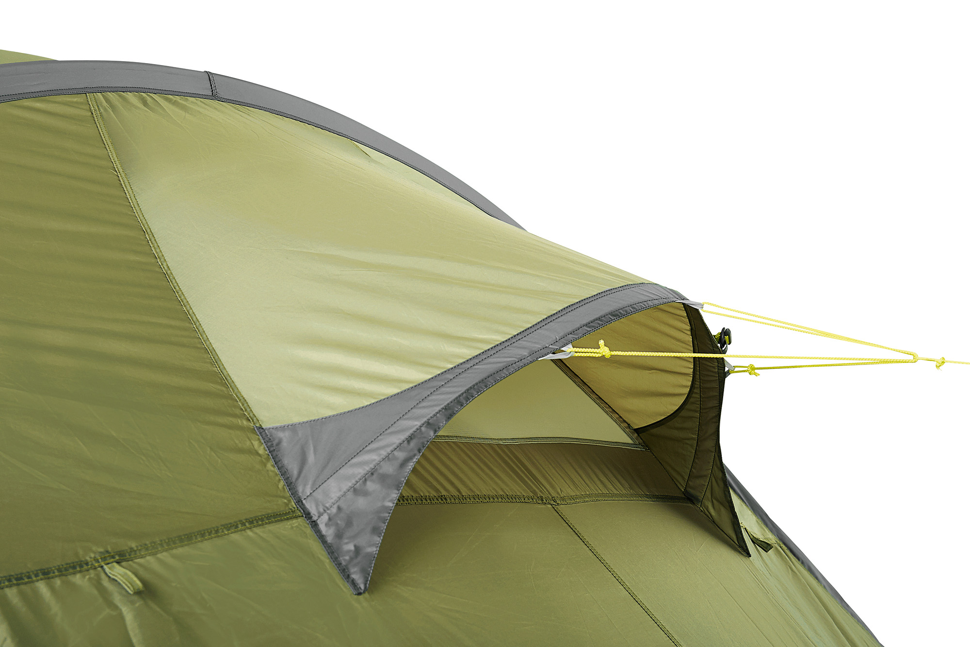 Tatonka Family Camp light olive grün 3-Personen-Zelte - Detailansicht Zelt, Campen, Zelt in den Bergen, Natur, Draußen, Tatonka Family Camp light olive grün 3-Personen-Zelte - Detailansicht