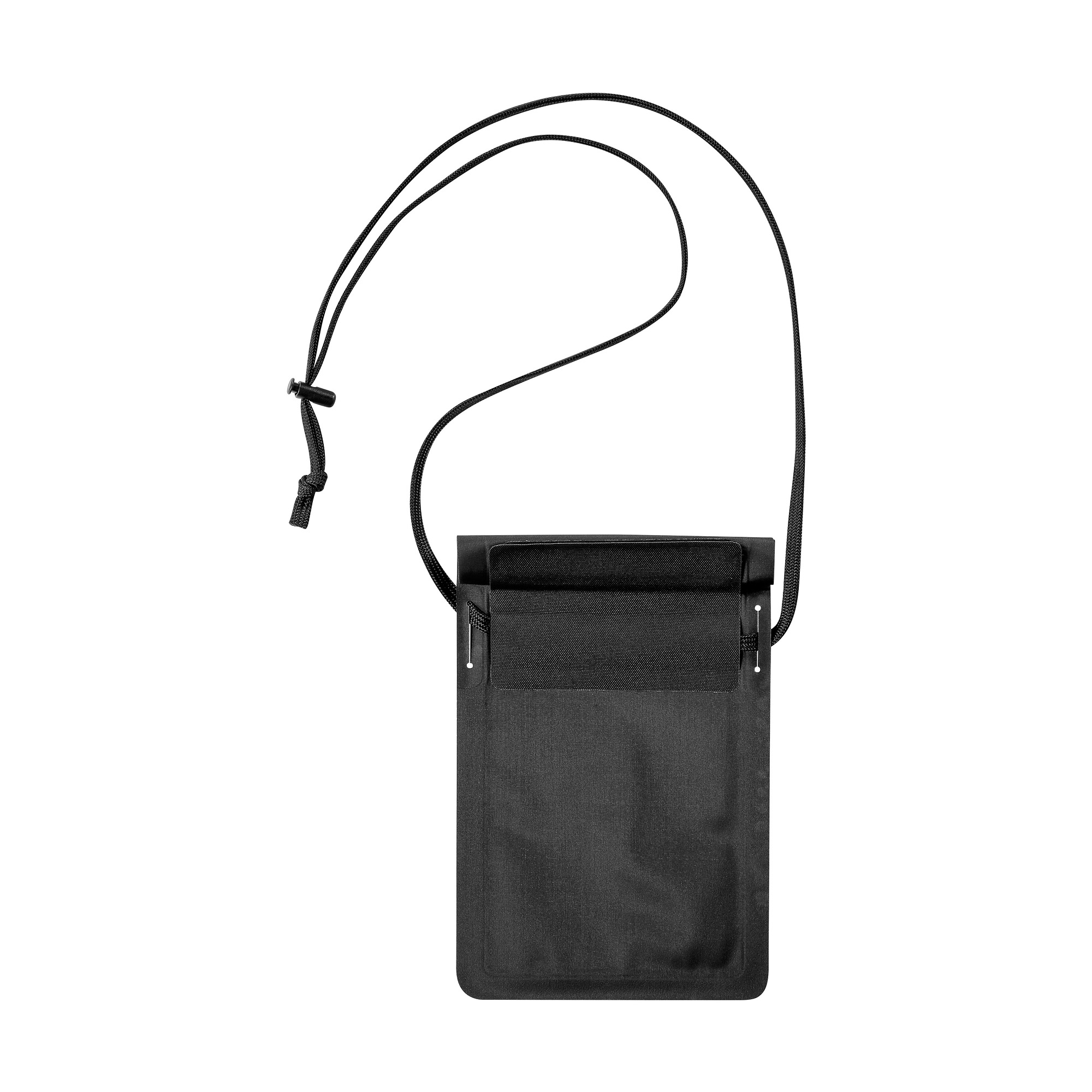 Tatonka WP Neck Pouch black schwarz Brustbeutel - Ansicht seitlich-hinten Zubehor, Tasche, Handtasche, Geldbörse, Tatonka WP Neck Pouch black schwarz Brustbeutel - Ansicht seitlich-hinten
