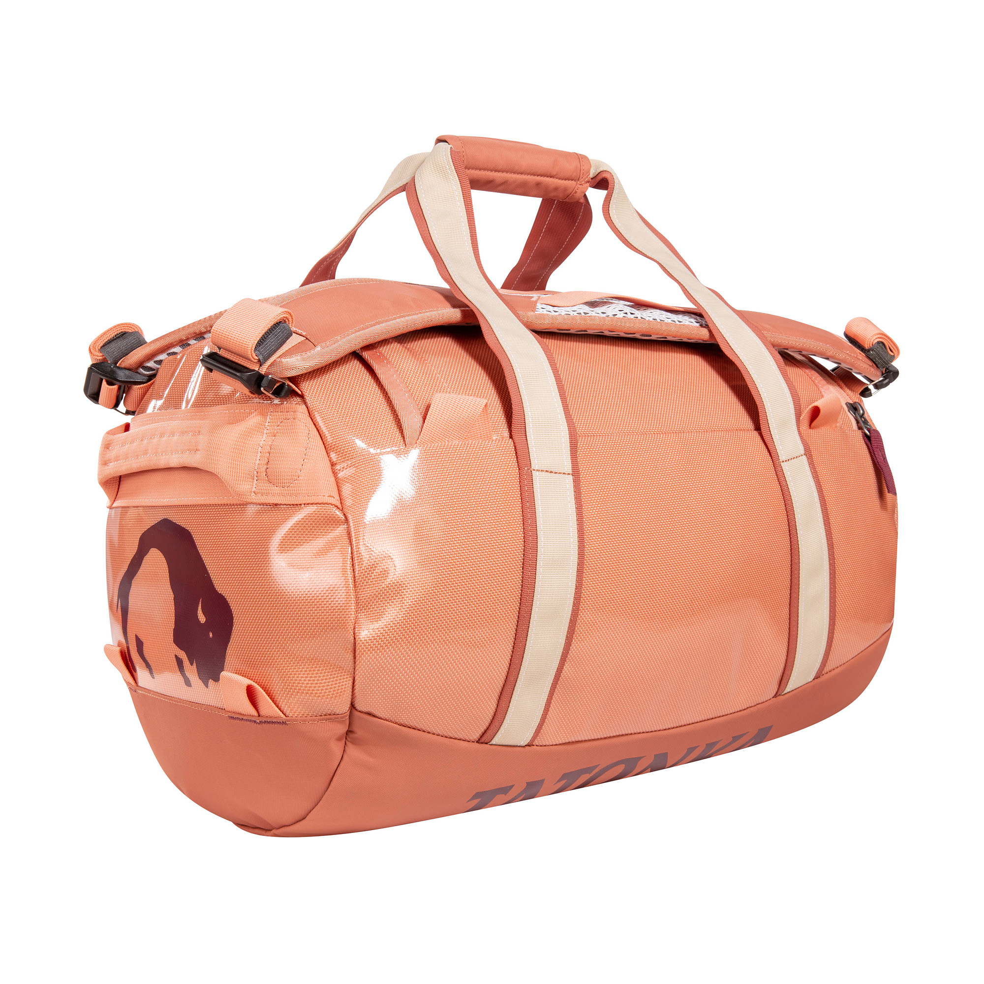 Tatonka Barrel 25 apricot gelb Reisetaschen - Ansicht seitlich-hinten Zubehor, Tasche, Handtasche, Gepäck, Tatonka Barrel 25 apricot gelb Reisetaschen - Ansicht seitlich-hinten