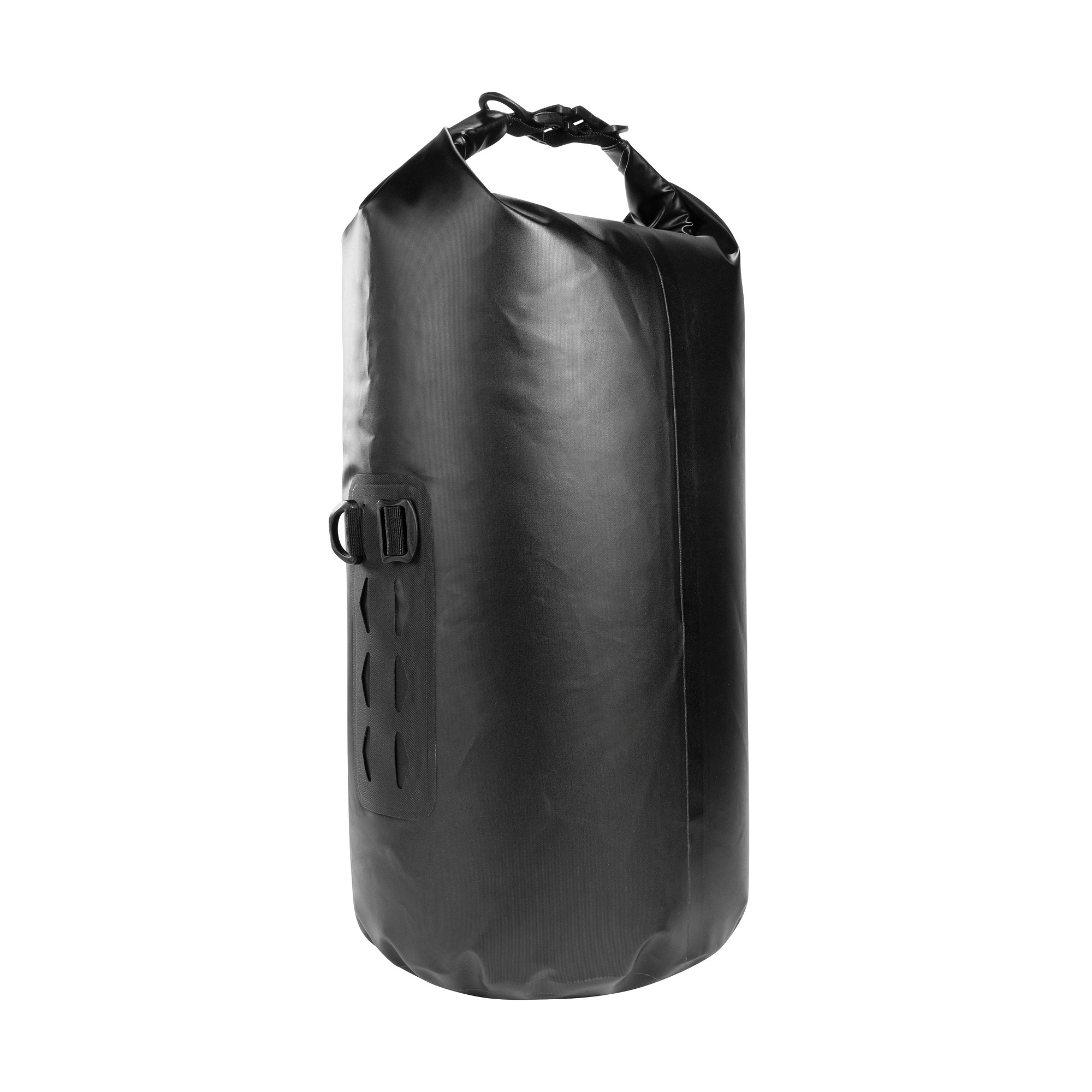 Tatonka WP Stuffbag Valve 25l black schwarz Reisezubehör - Ansicht seitlich-hinten Tasche, Zubehör, Handtasche, Tatonka WP Stuffbag Valve 25l black schwarz Reisezubehör - Ansicht seitlich-hinten