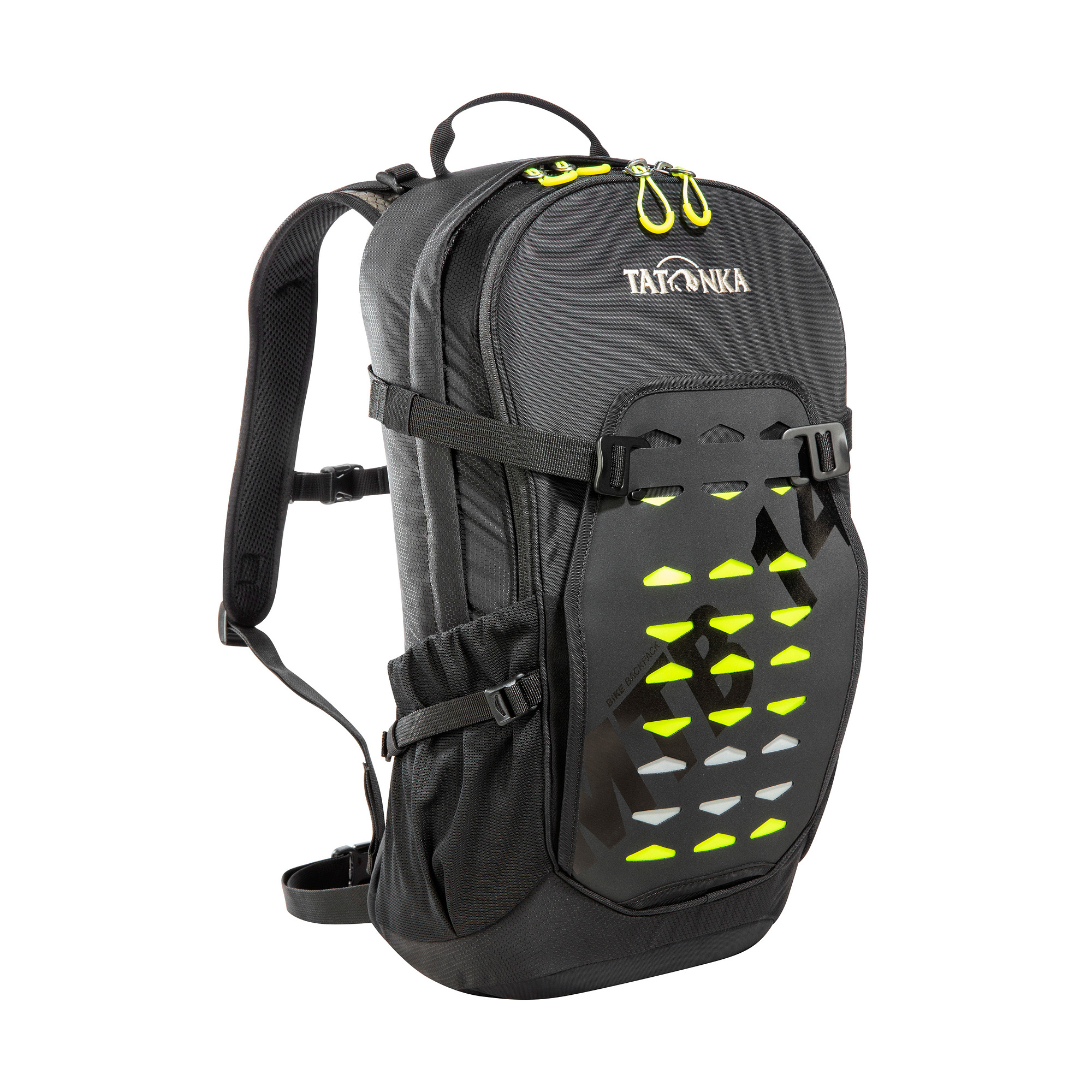 Tatonka Bike Backpack MTB 14 black schwarz Fahrradrucksäcke - Ansicht seitlich-vorne Tasche, Rucksack, Tatonka Bike Backpack MTB 14 black schwarz Fahrradrucksäcke - Ansicht seitlich-vorne