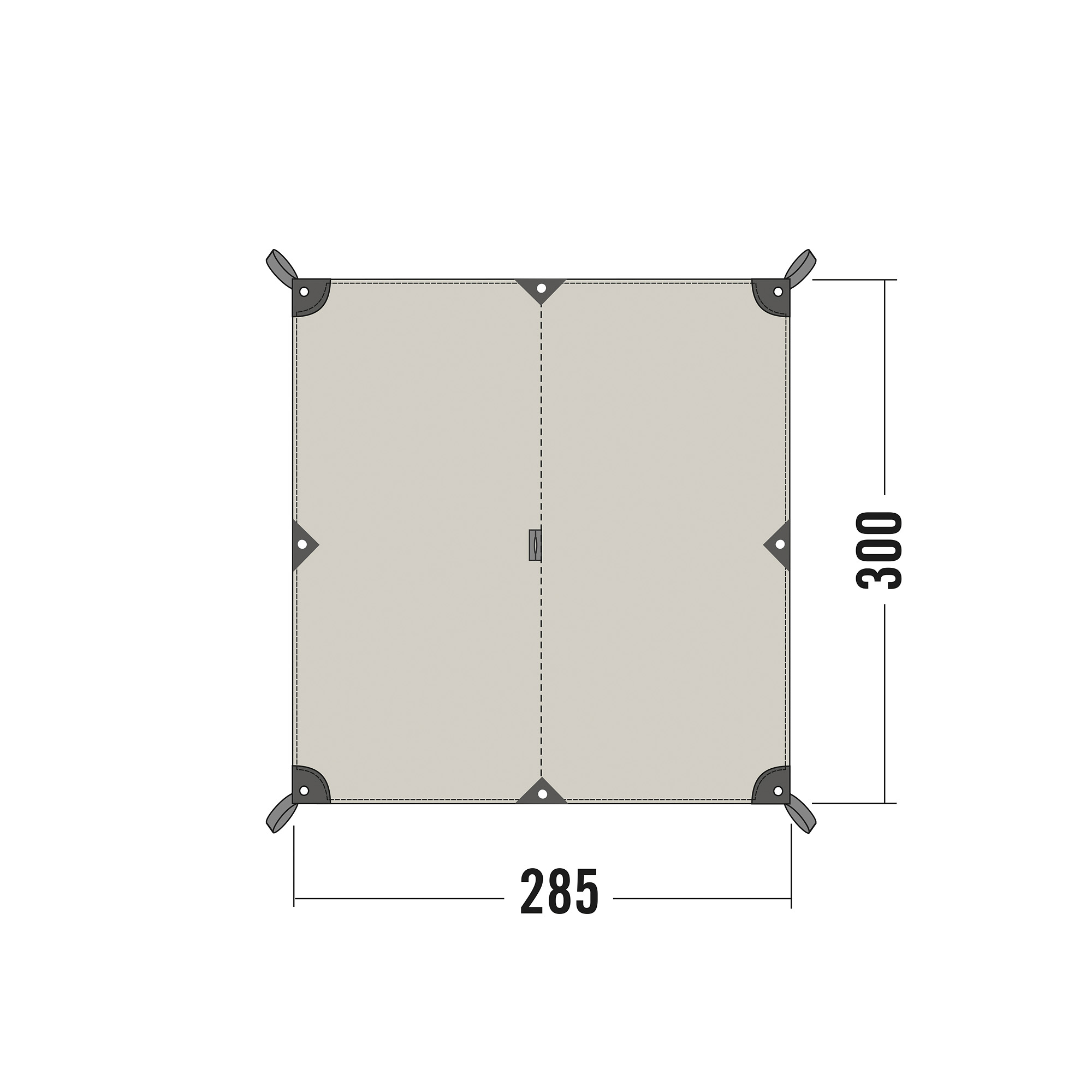 Tatonka Tarp 2 TC sand beige braun Tarps - Detailansicht Diagramm, Handlung, Tatonka Tarp 2 TC sand beige braun Tarps - Detailansicht