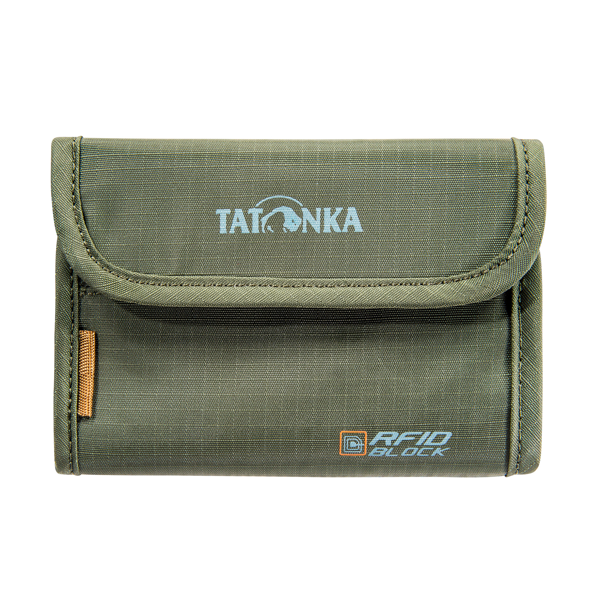 Tatonka Money Box RFID B olive grün Geldbeutel - Ansicht seitlich-vorne Zubehor, Tasche, Handtasche, Geldbörse, Tatonka Money Box RFID B olive grün Geldbeutel - Ansicht seitlich-vorne
