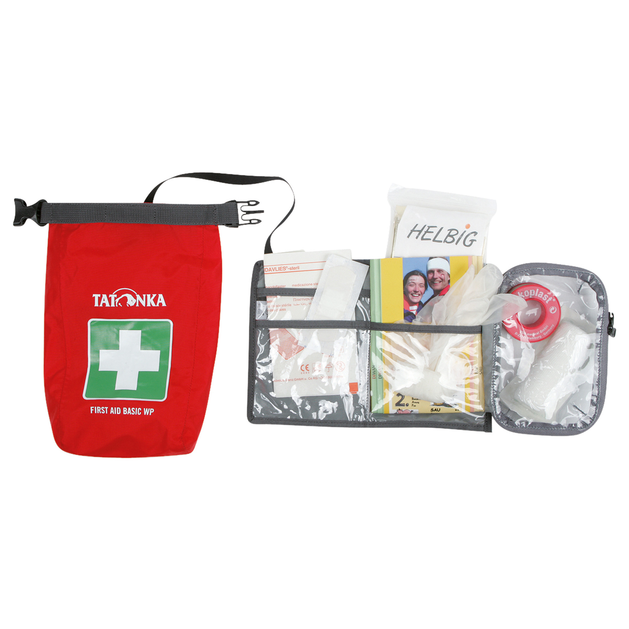 Tatonka First Aid Basic Waterproof red rot Rucksack-Zubehör - Detailansicht Erste Hilfe, Person, Tatonka First Aid Basic Waterproof red rot Rucksack-Zubehör - Detailansicht
