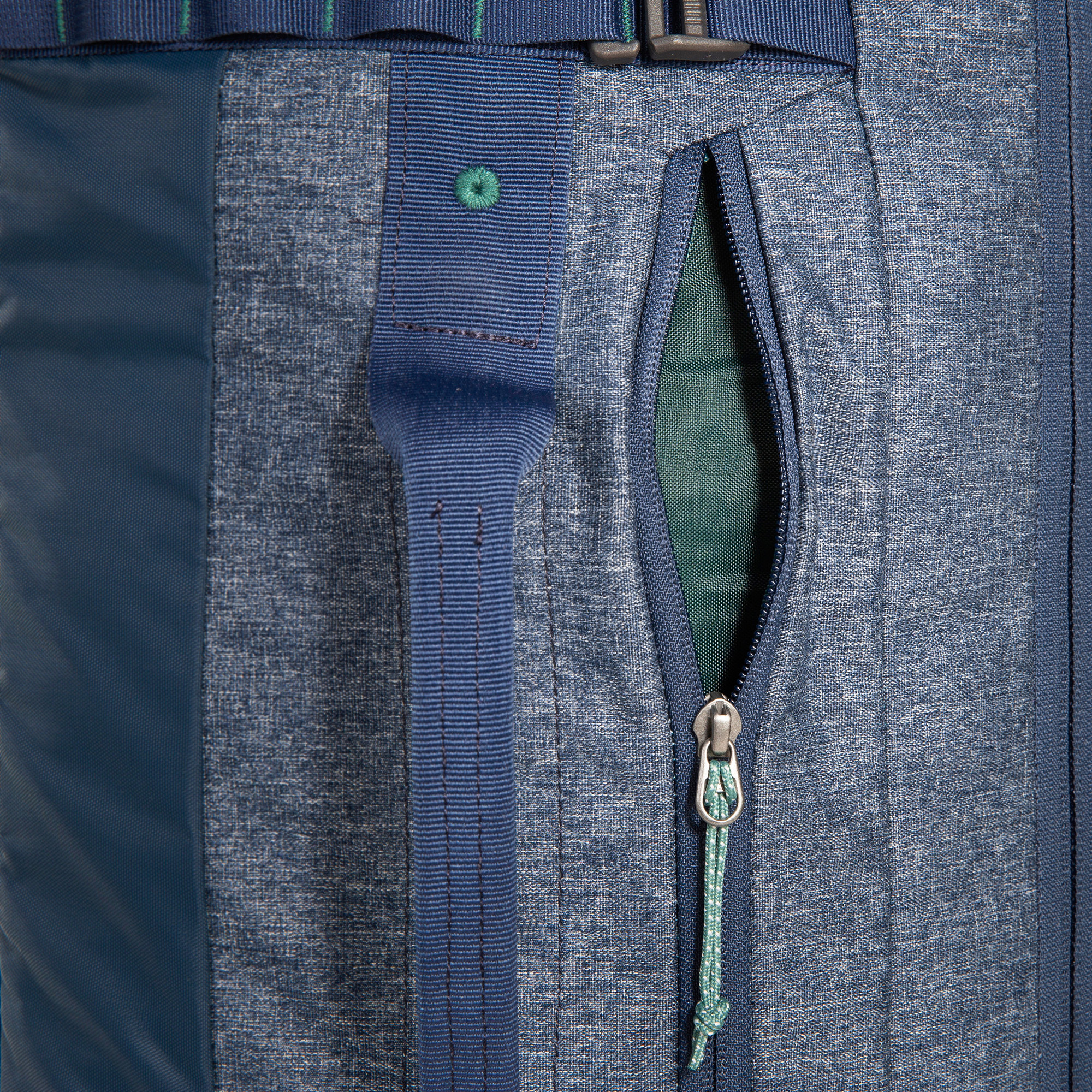 Rucksack, Reißverschluss, Tragegurt, blau, Stoff, Tatonka Duffle Bag 45 navy blue blau Reisetaschen - Detailansicht
