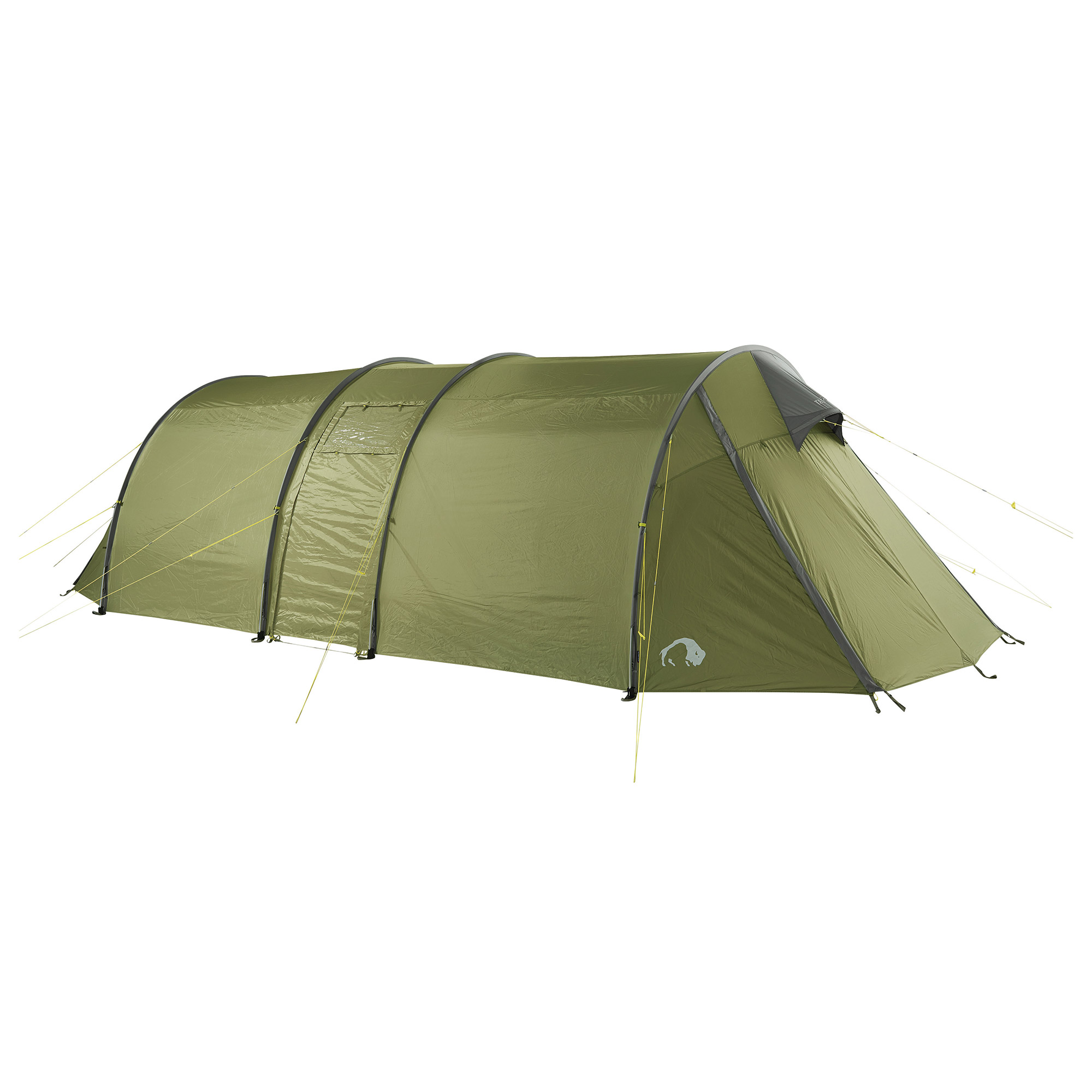 Zelt, Freizeitaktivitäten, Zelt in den Bergen, Natur, Draußen, Zelt, Campen, Zelt in den Bergen, Natur, Draußen, Zelt, Campen, Zelt in den Bergen, Natur, Draußen, Tatonka Alaska Family DLX light olive grün Familienzelte - Ansicht seitlich-vorne