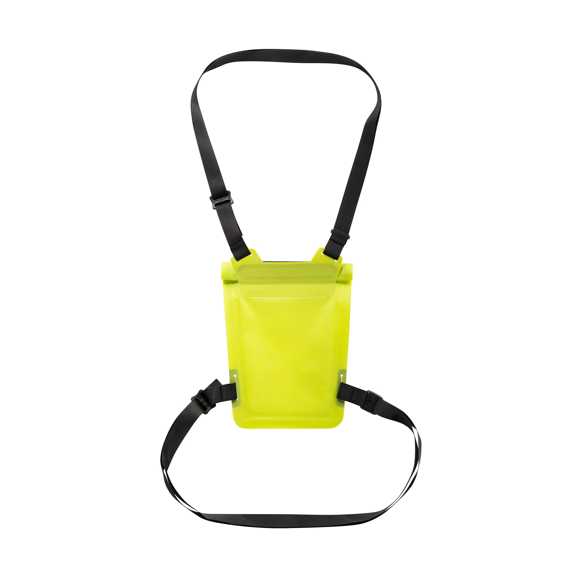 Tatonka WP Chest Holster lime gelb Brustbeutel - Ansicht seitlich-hinten Zubehor, Tasche, Handtasche, Riemen, Tatonka WP Chest Holster lime gelb Brustbeutel - Ansicht seitlich-hinten