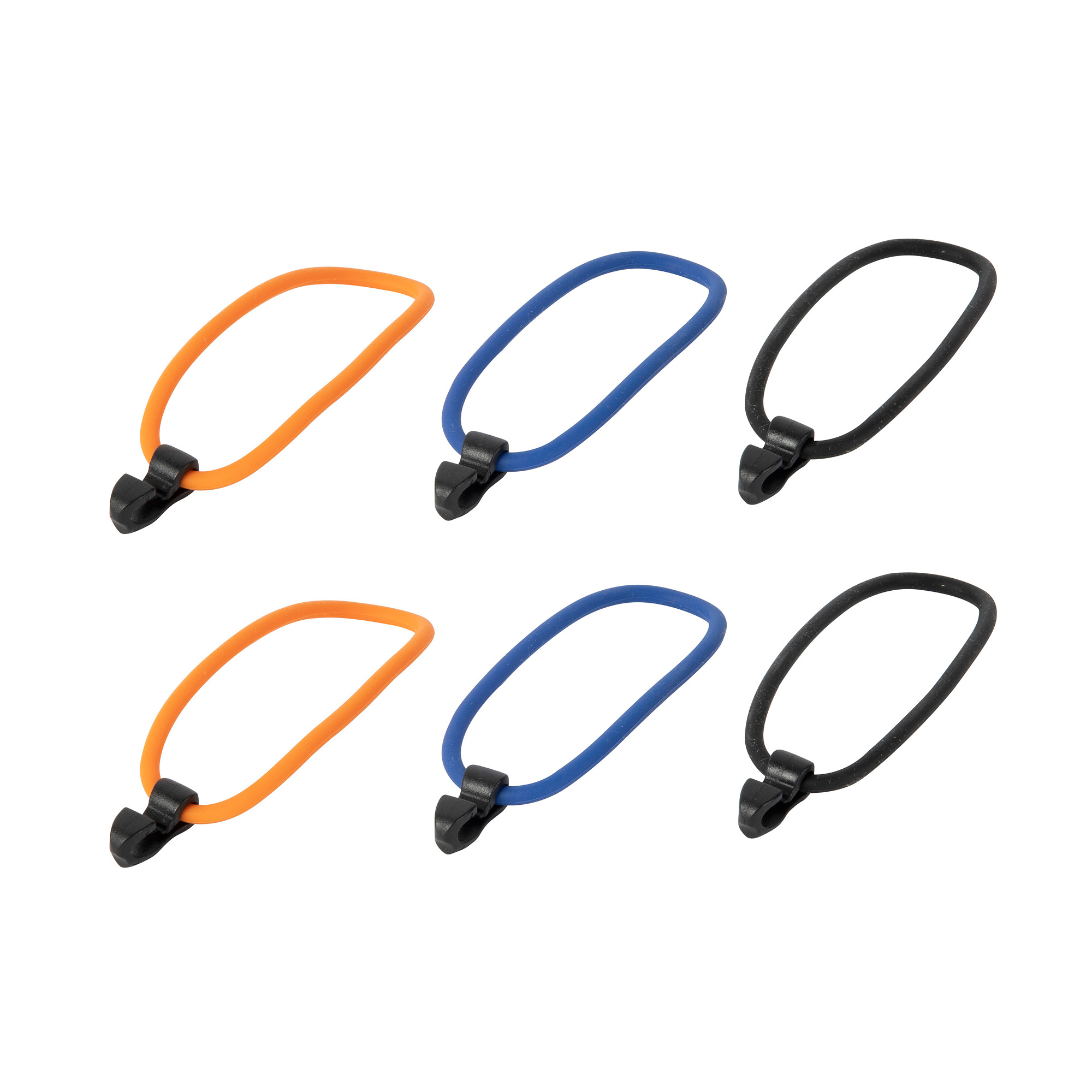 Tatonka Silicone Strap Round 6pcs assorted silber Sonstiges Zubehör - Ansicht seitlich-vorne Zubehor, Armreif, Schmuck, Tatonka Silicone Strap Round 6pcs assorted silber Sonstiges Zubehör - Ansicht seitlich-vorne