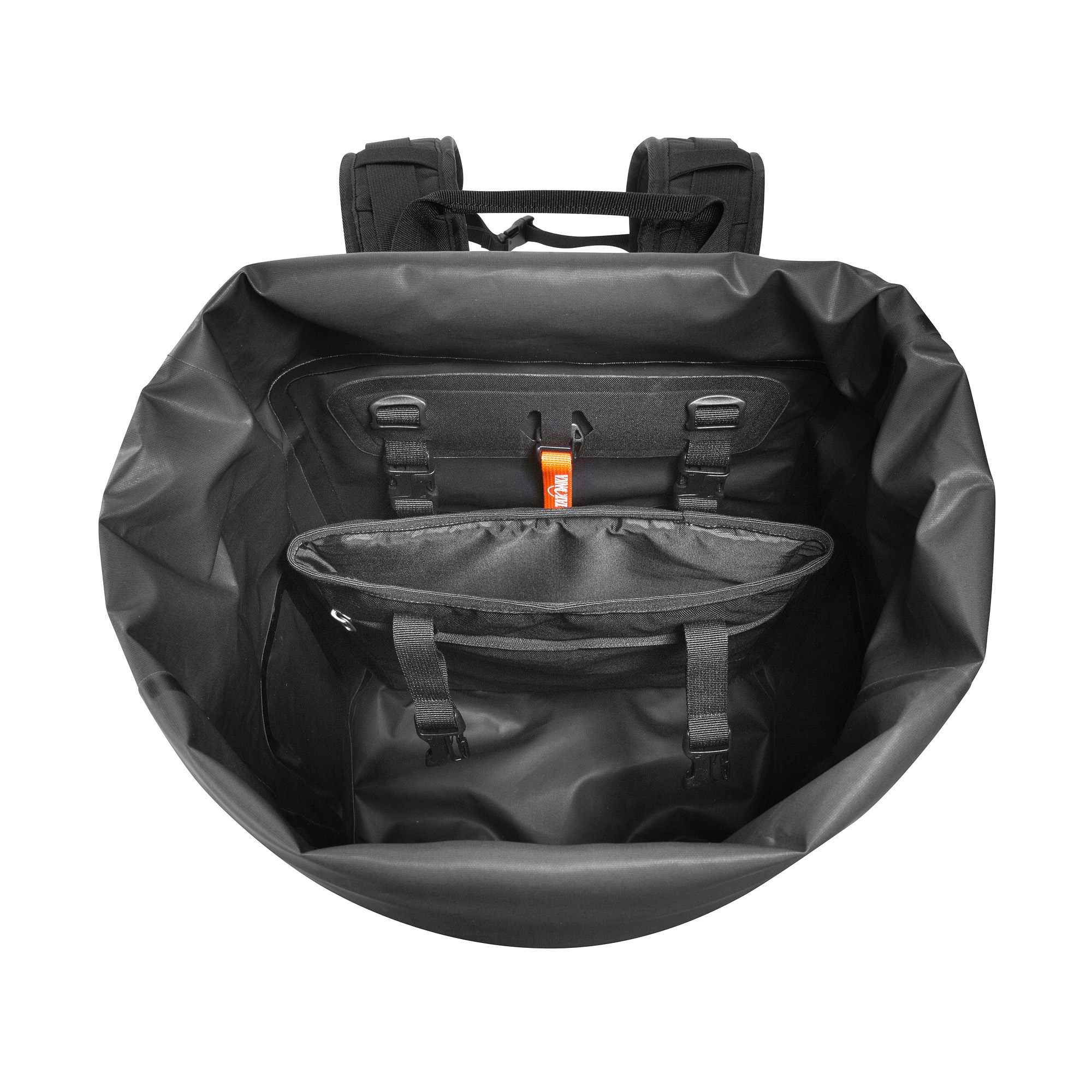 Tasche, Tatonka Commuter Rolltop 30 WP black schwarz Tagesrucksäcke - Detailansicht