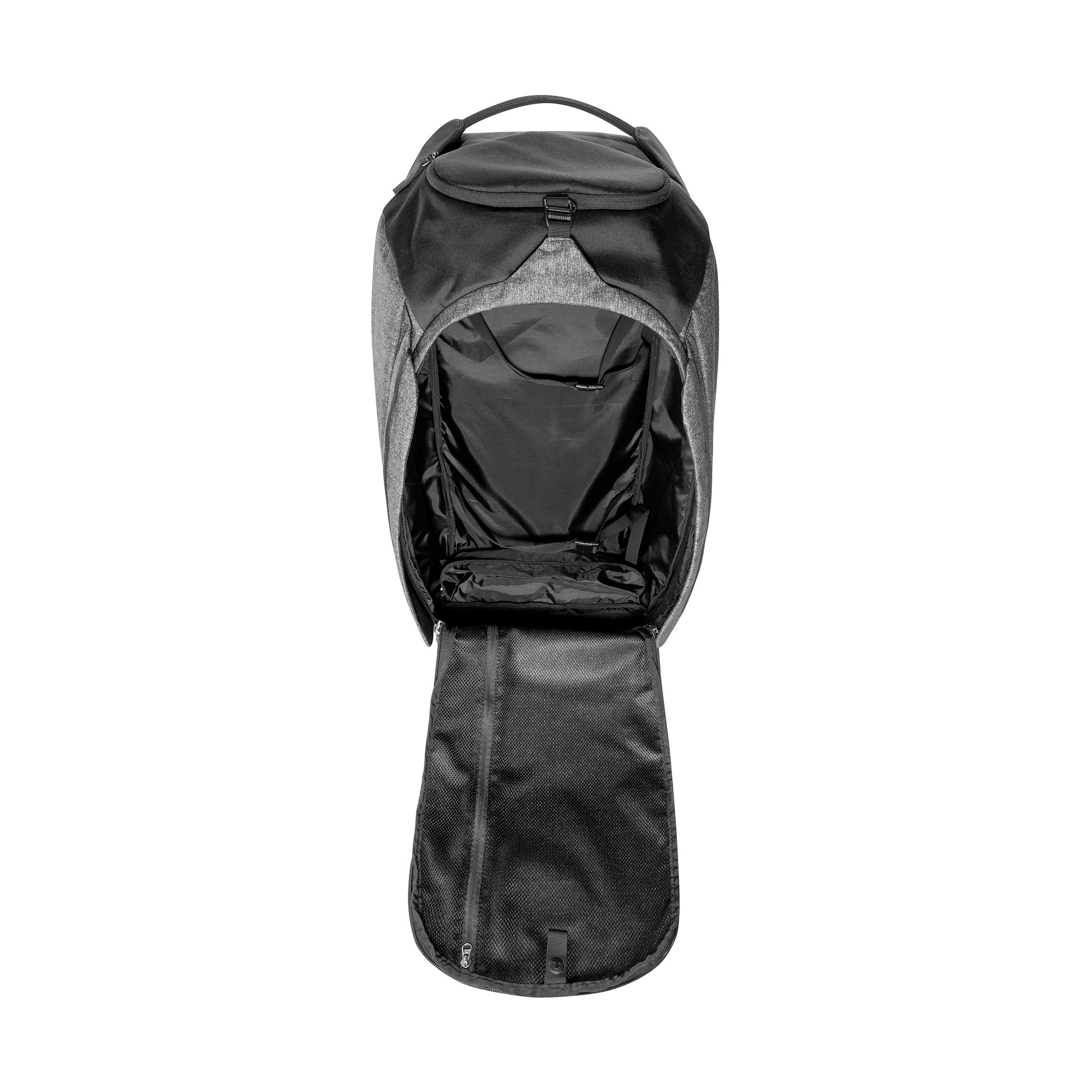 Tasche, Rucksack, Tatonka Great Escape 60+15 black schwarz Reiserucksäcke - Detailansicht