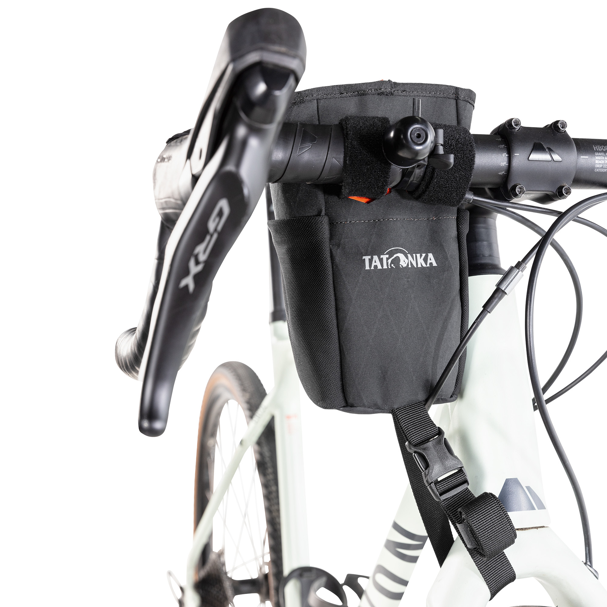 Fahrrad, Transport, Fahrzeug, Maschine, Rad, Tatonka Stem Pouch black schwarz - Detailansicht