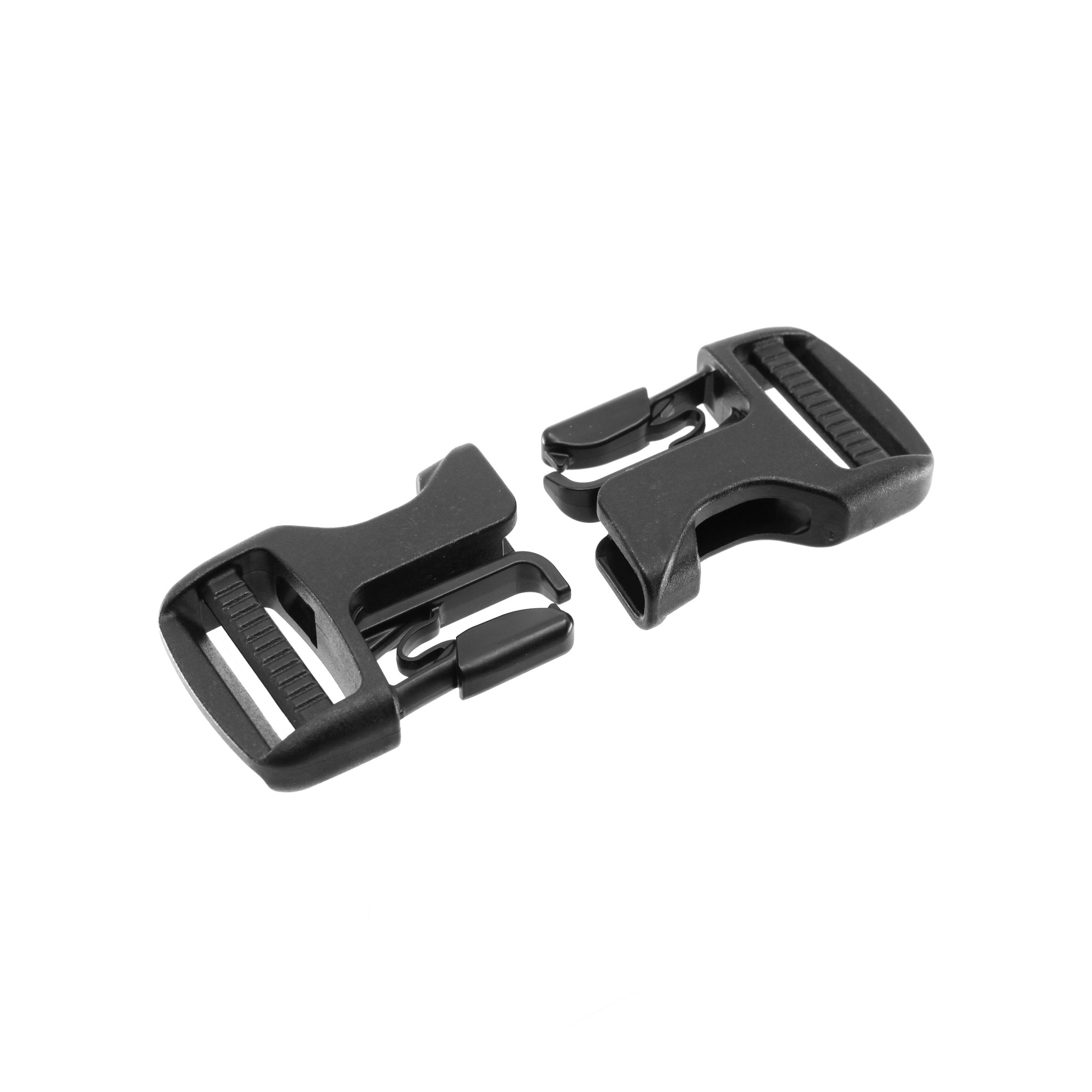 Zubehor, Schnalle, Tatonka Dual Herma SR-25 (2pcs) black schwarz - Ansicht seitlich-hinten
