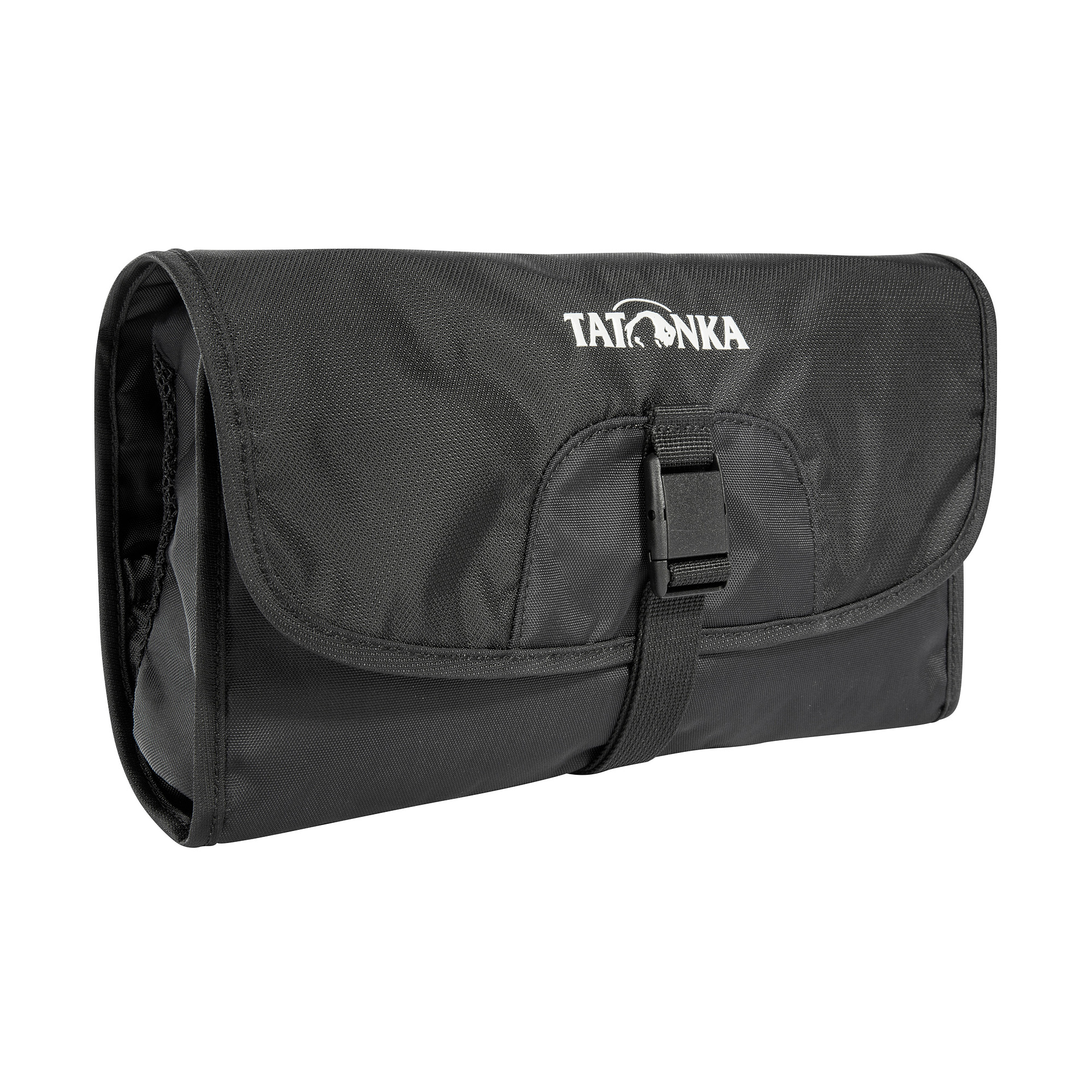 Tatonka Small Travelcare black schwarz Kulturbeutel - Ansicht seitlich-vorne Tasche, Zubehör, Handtasche, Erste Hilfe, Tatonka Small Travelcare black schwarz Kulturbeutel - Ansicht seitlich-vorne