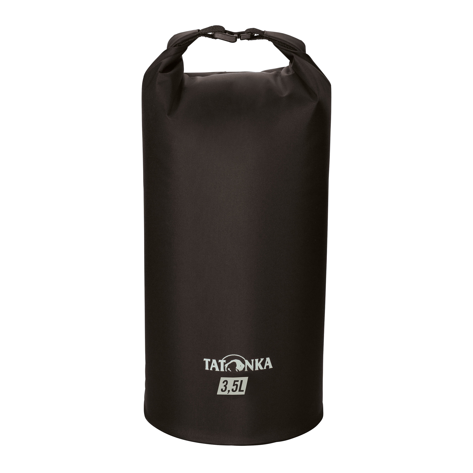 Tatonka WP Stuffbag Light 3,5l black schwarz Reisezubehör - Ansicht seitlich-vorne Flasche, Tasche, Wasserflasche, Tatonka WP Stuffbag Light 3,5l black schwarz Reisezubehör - Ansicht seitlich-vorne