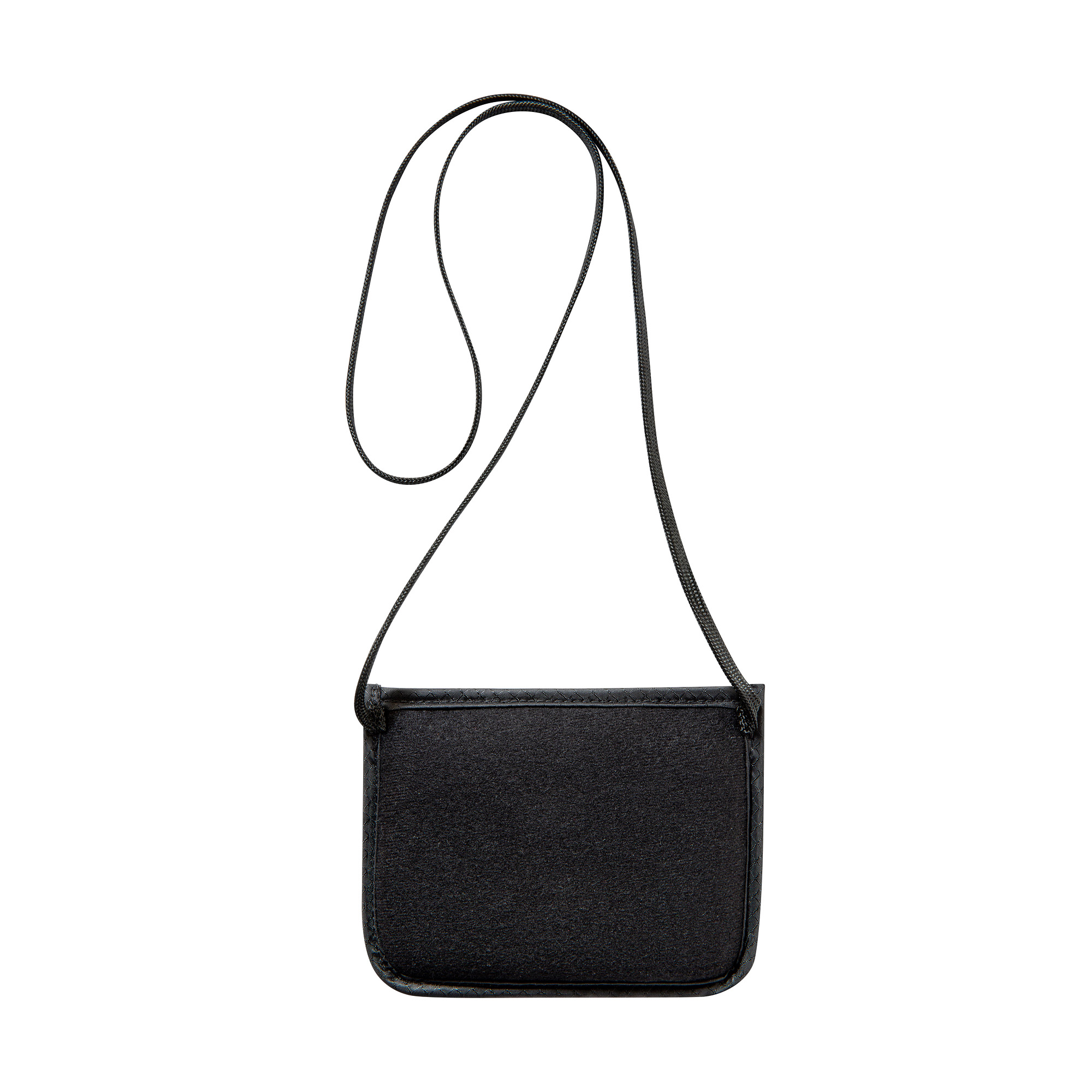 Zubehor, Tasche, Handtasche, Geldbörse, Tatonka Skin ID Pocket black schwarz Brustbeutel - Ansicht seitlich-hinten