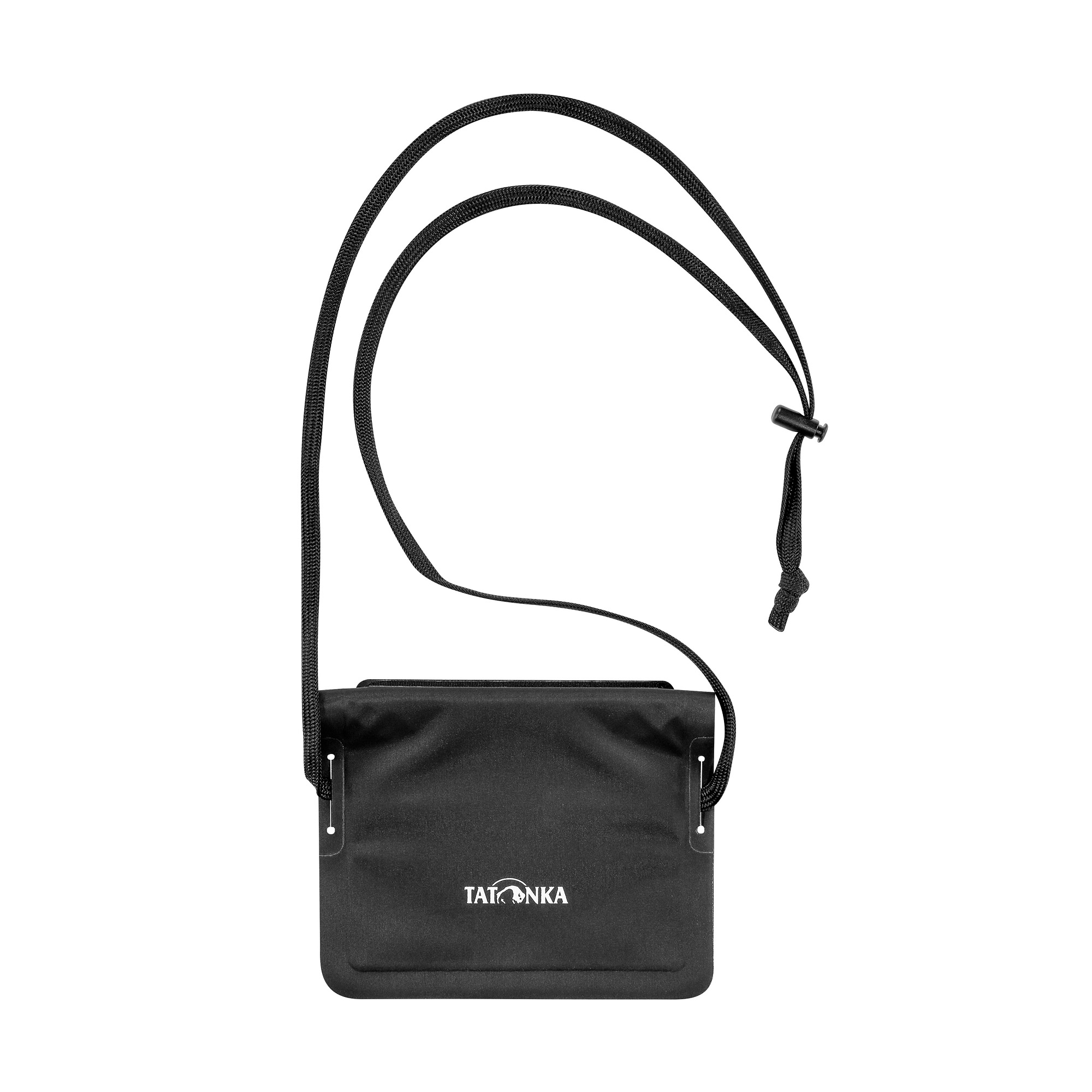 Zubehor, Tasche, Handtasche, Geldbörse, Tatonka WP ID Pocket black schwarz Brustbeutel - Ansicht seitlich-vorne