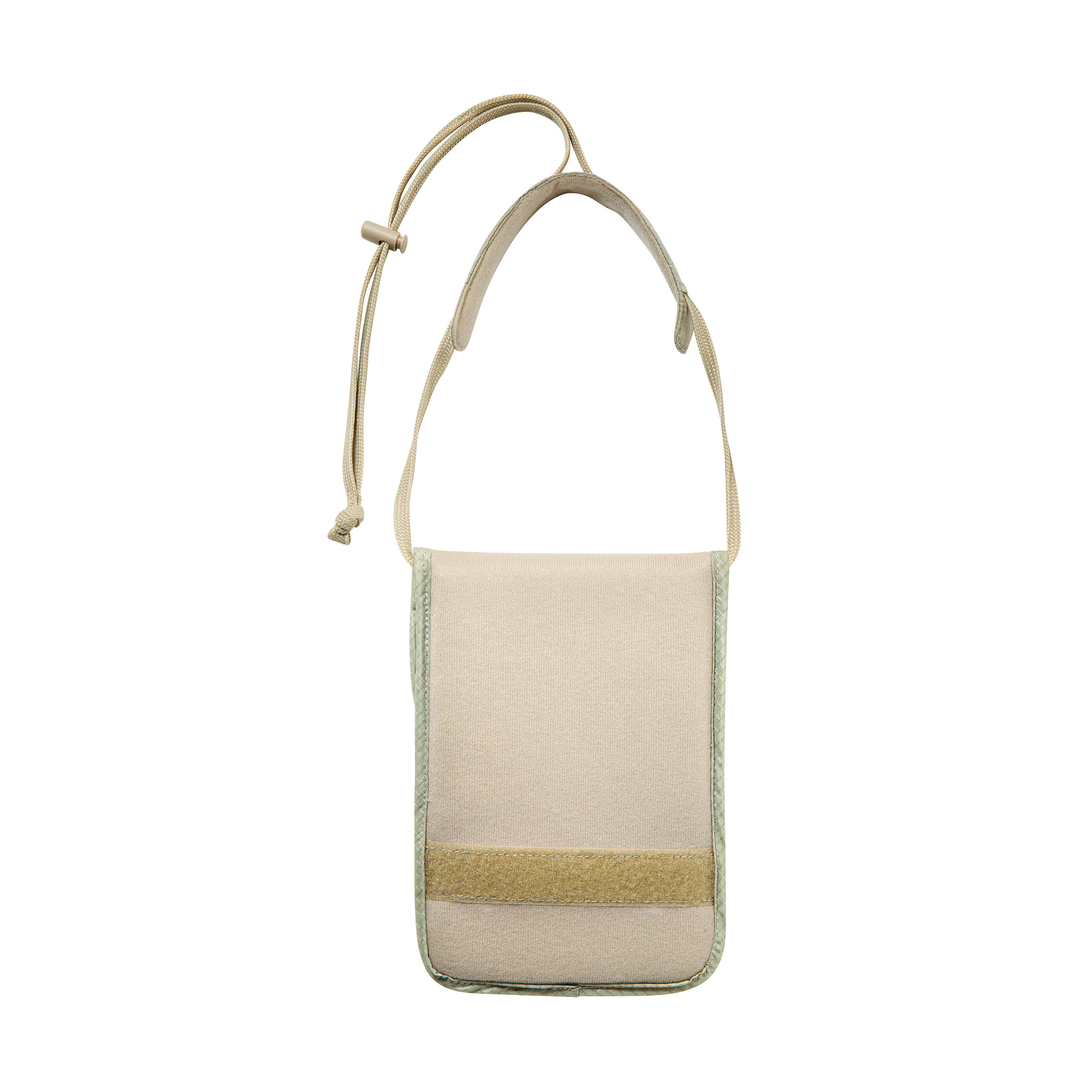 Zubehor, Tasche, Handtasche, Geldbörse, Leinwand, Tatonka Skin Folded Neck Pouch natural silber Geldbeutel - Ansicht seitlich-hinten