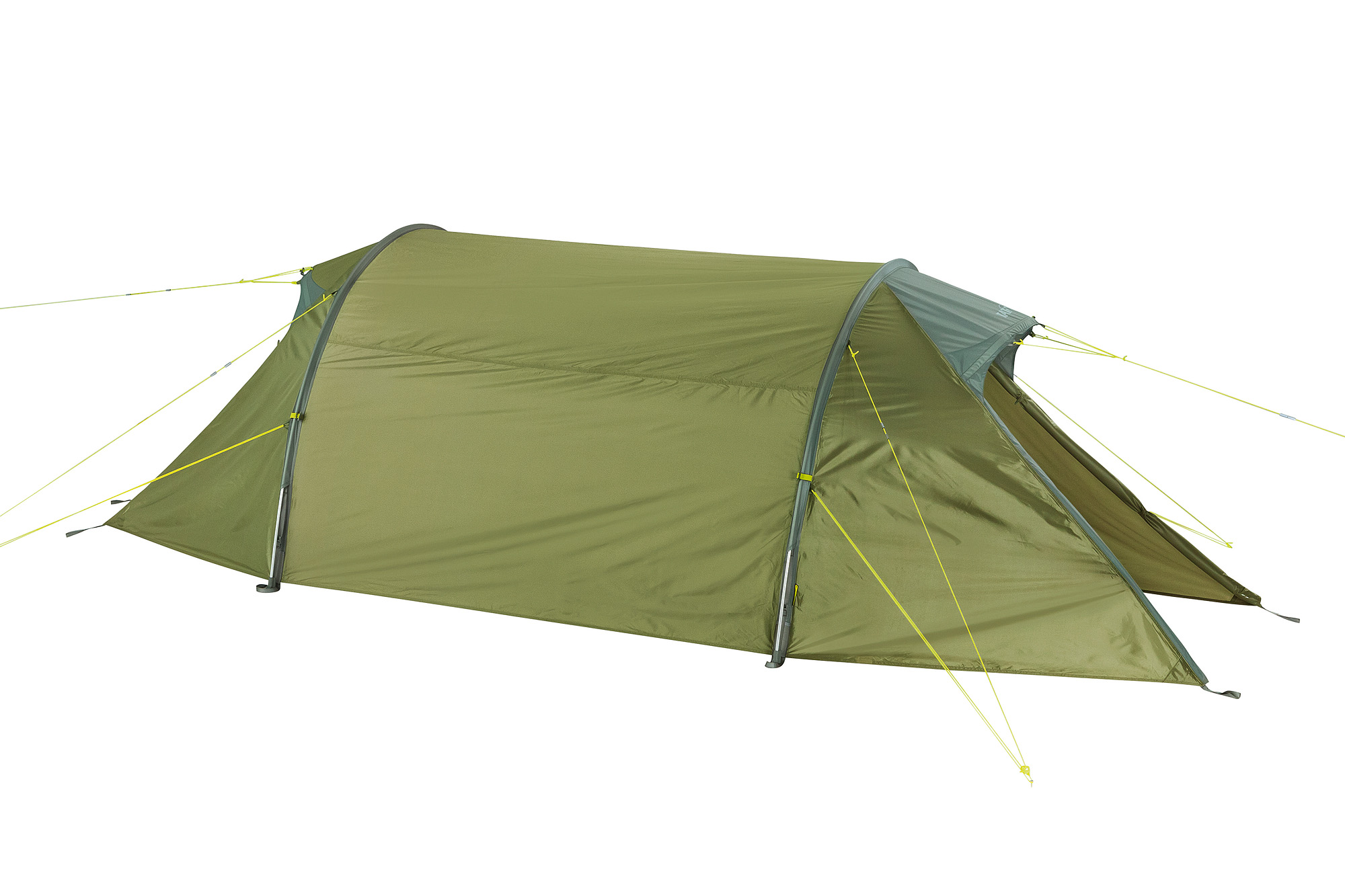 Zelt, Campen, Zelt in den Bergen, Natur, Draußen, Tatonka Arctis 2.235 PU light olive grün 2-Personen-Zelte - Detailansicht