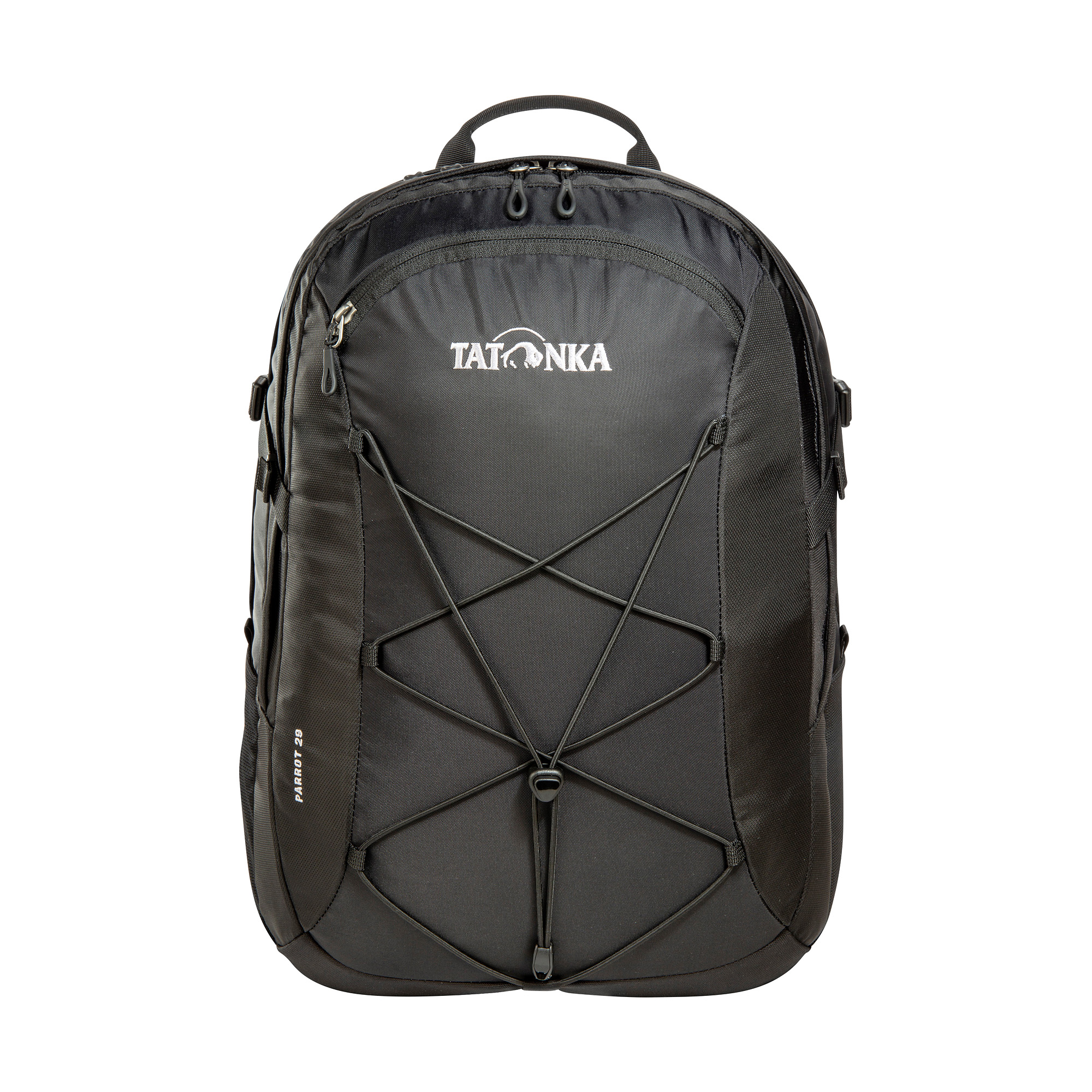 Tasche, Rucksack, Tatonka Parrot 29 black schwarz Tagesrucksäcke - Ansicht frontal-vorne