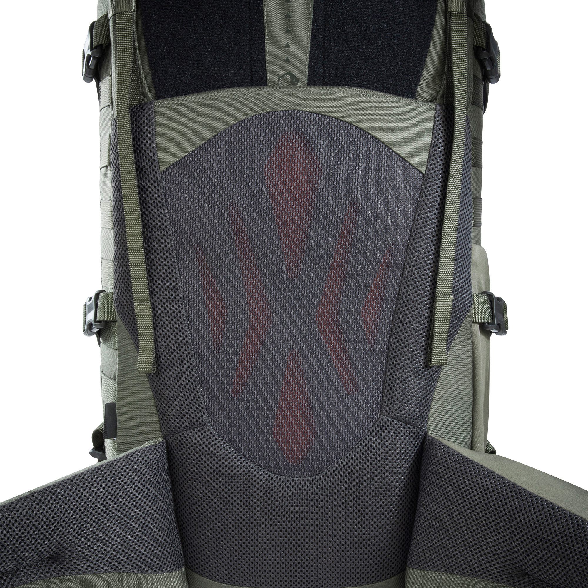 Tasche, Rucksack, Zubehör, Handtasche, Tatonka Pyrox 40+10 Women BC stone grey olive grau Trekkingrucksäcke - Detailansicht