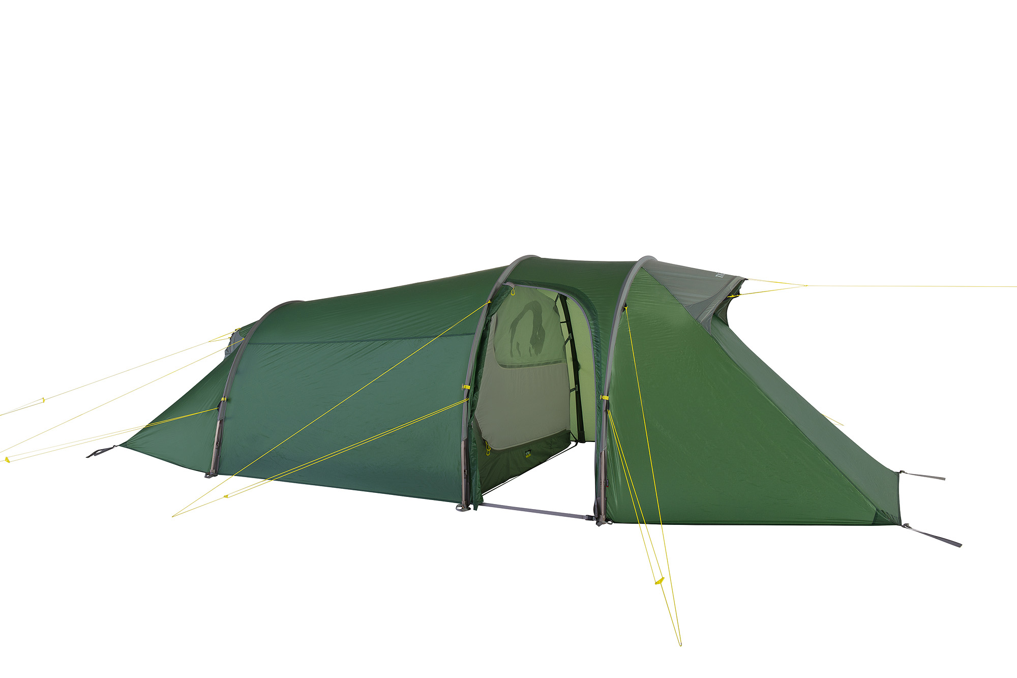 Zelt, Campen, Zelt in den Bergen, Natur, Draußen, Tatonka Okisba green grün 2-Personen-Zelte - Detailansicht