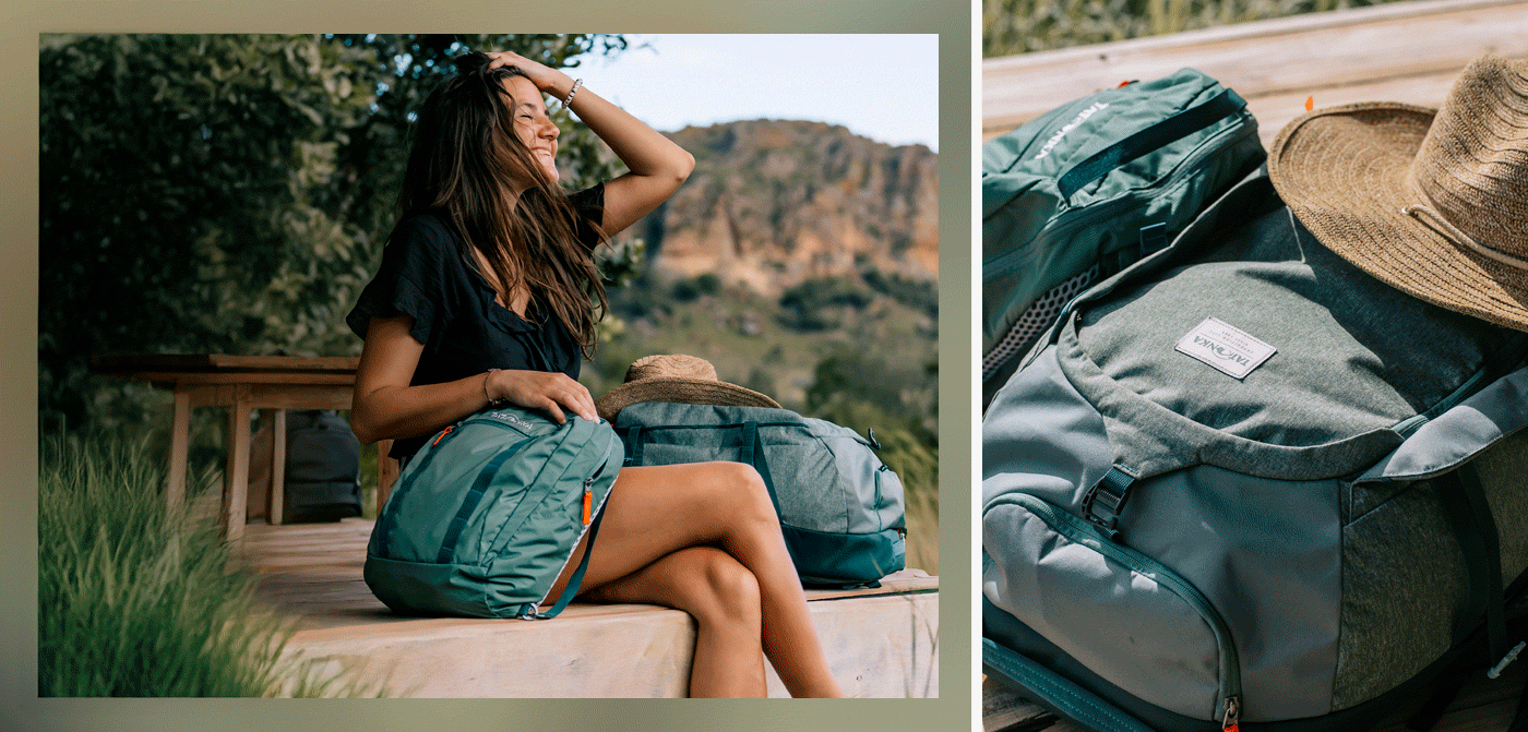 De Great Escape met afneembare dagrugzak voor comfortabel en flexibel reizen.