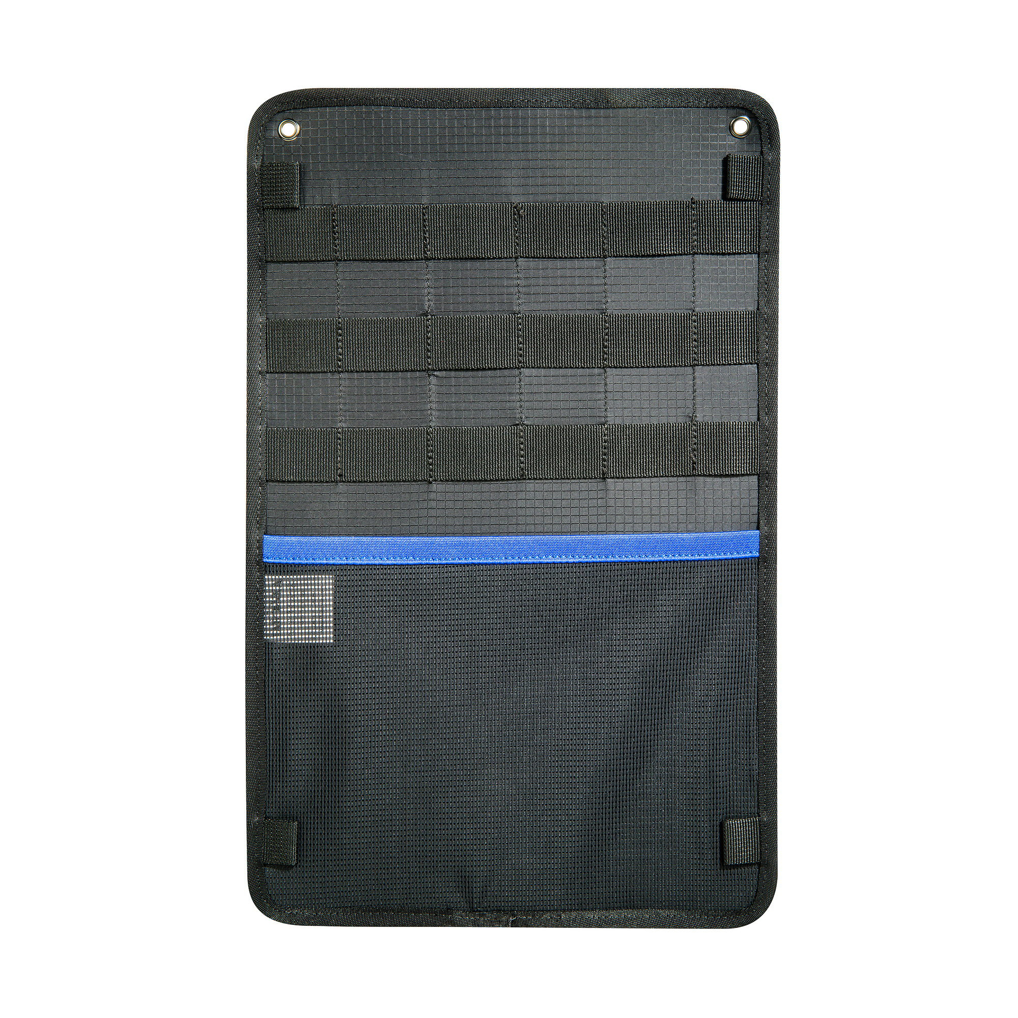 Elektronik, Handy, Telefon, Tatonka Organizer Panel L black schwarz Rucksack-Zubehör - Ansicht seitlich-hinten