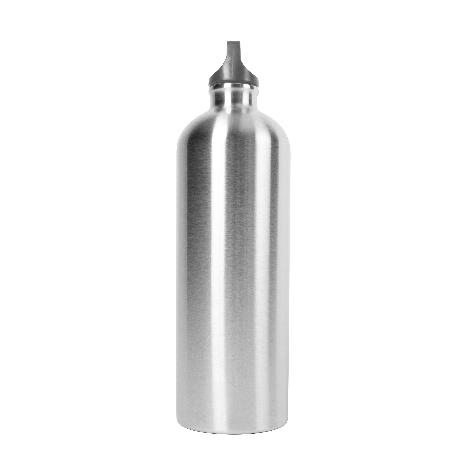 Zylinder, Flasche, Wasserflasche, Shaker, Tatonka Stainless Steel Bottle 1,0l Trinkflaschen - Ansicht seitlich-hinten