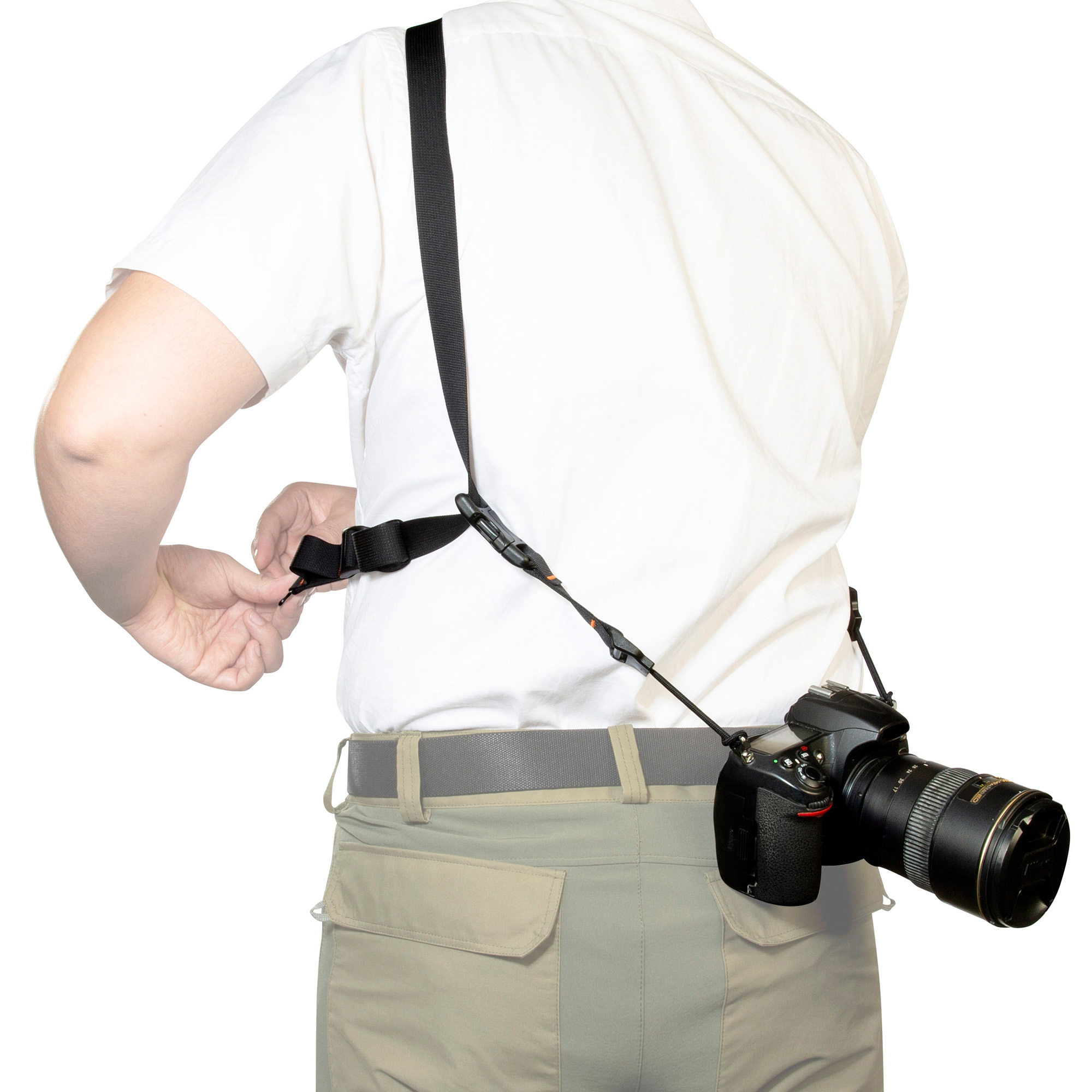 Zubehor, Riemen, Fotografie, Tatonka Camera Strap Set black schwarz Fototaschen - Detailansicht