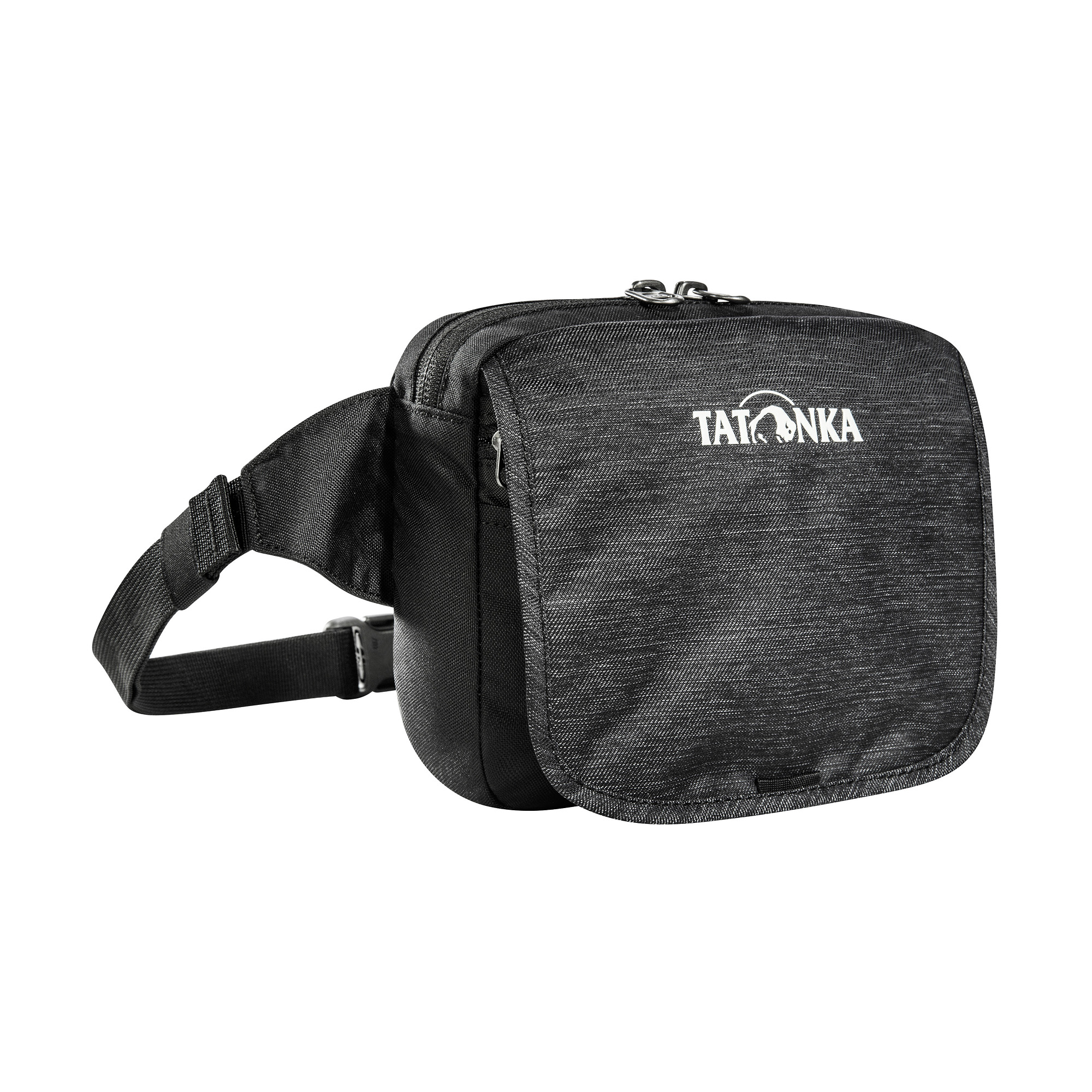 Tasche, Zubehör, Handtasche, Tatonka Travel Organizer off black schwarz Bauchtaschen - Ansicht seitlich-vorne