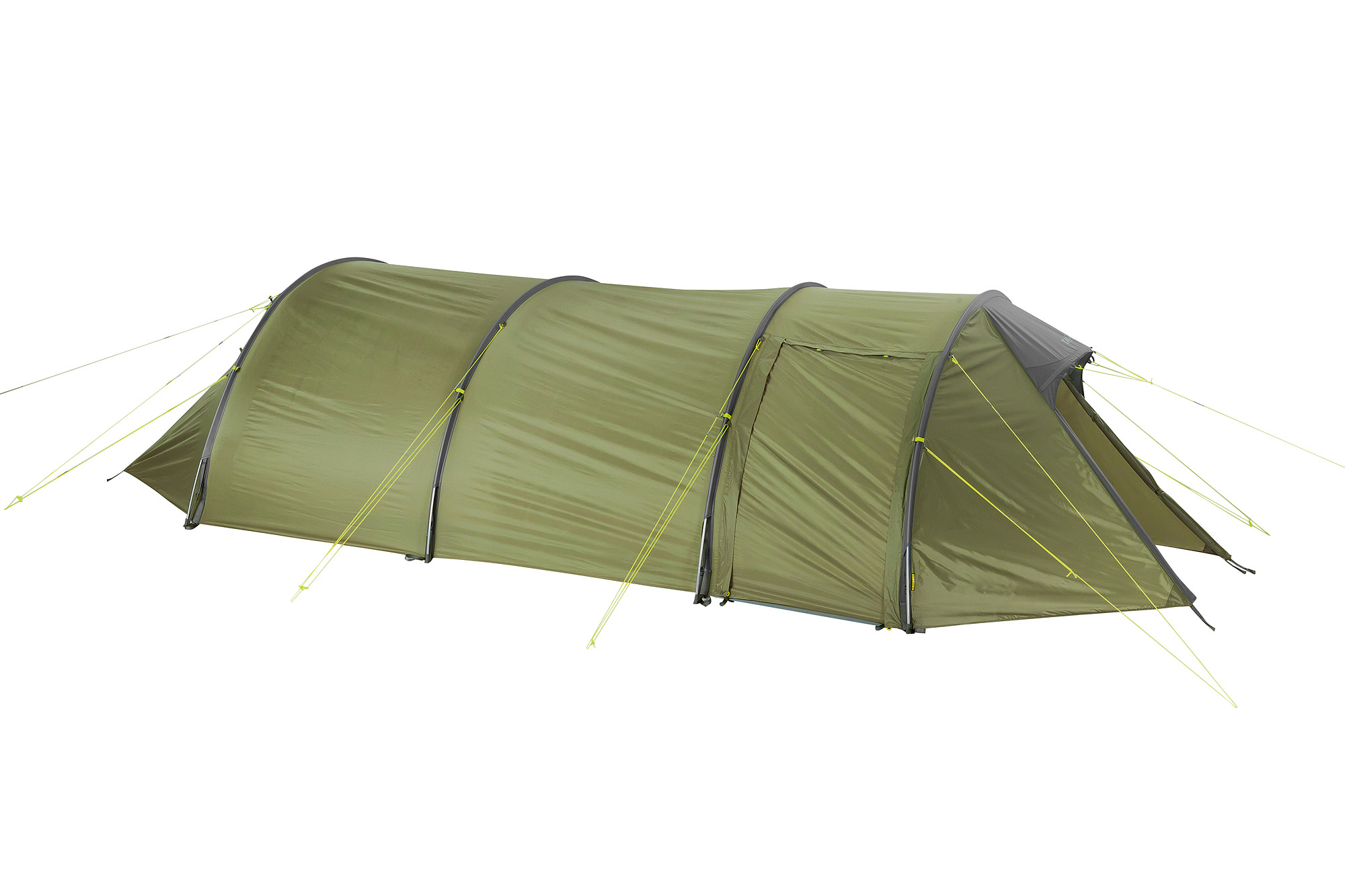 Zelt, Campen, Zelt in den Bergen, Natur, Draußen, Tatonka Alaska 4 PU light olive grün 4-Personen-Zelte - Detailansicht