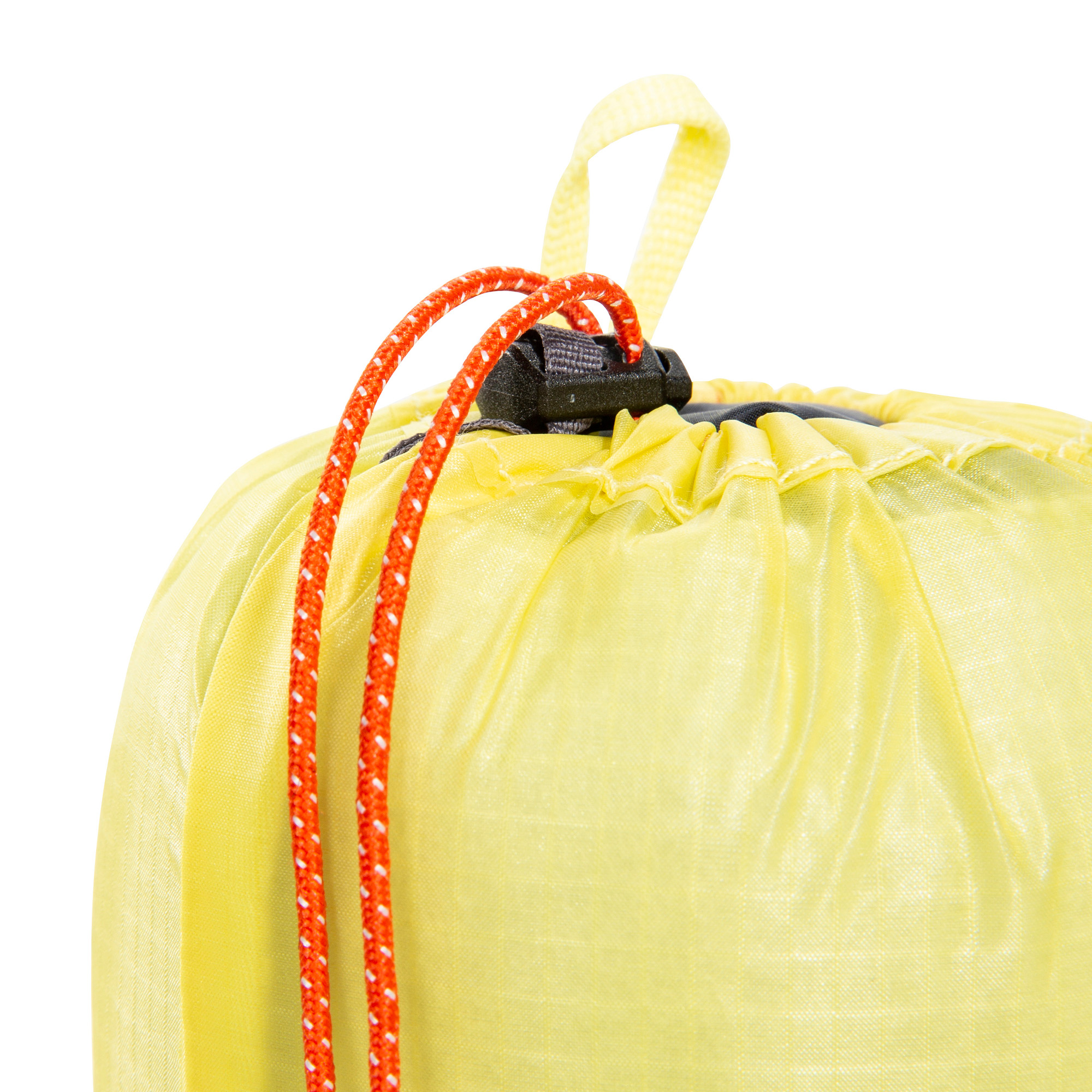 Tasche, Zubehör, Handtasche, Schutzhelm, Helm, Tatonka SQZY Stuff Bag 2l light yellow gelb Packwürfel & Staubeutel - Detailansicht