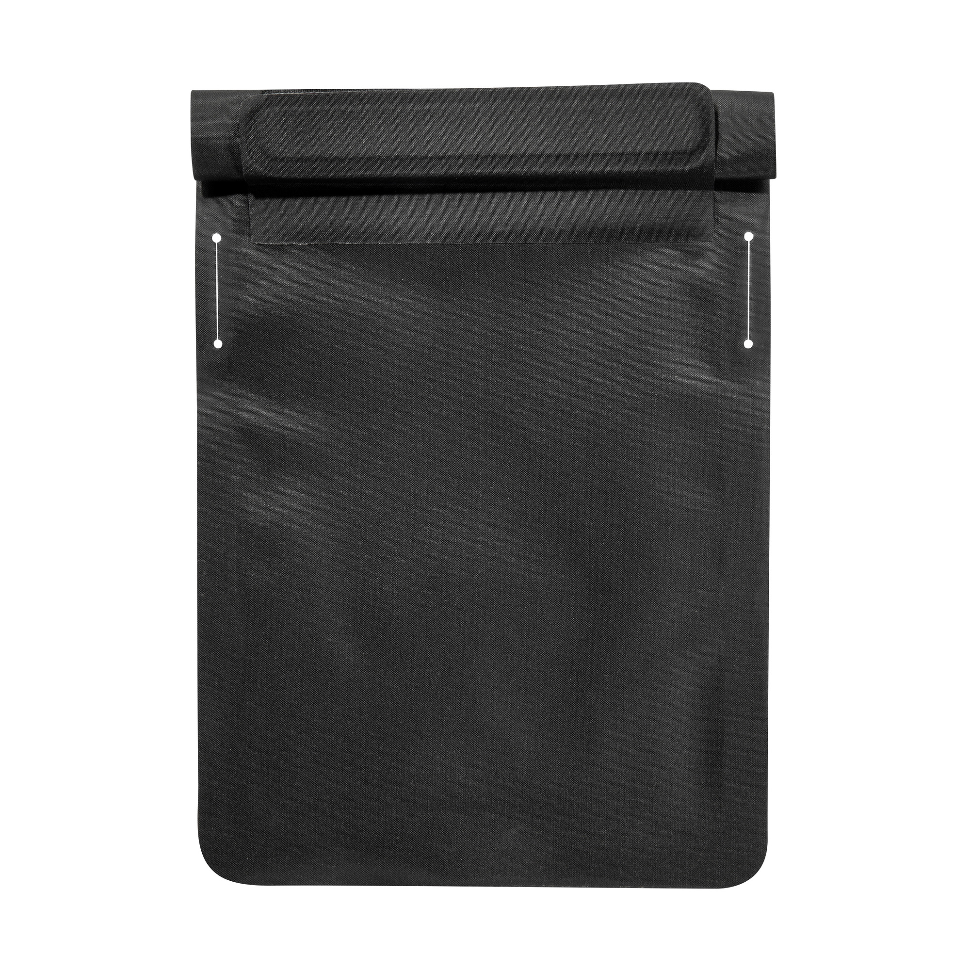 Postfach, Zubehör, Tatonka WP Dry Bag A6 black schwarz Handyhüllen - Ansicht seitlich-hinten