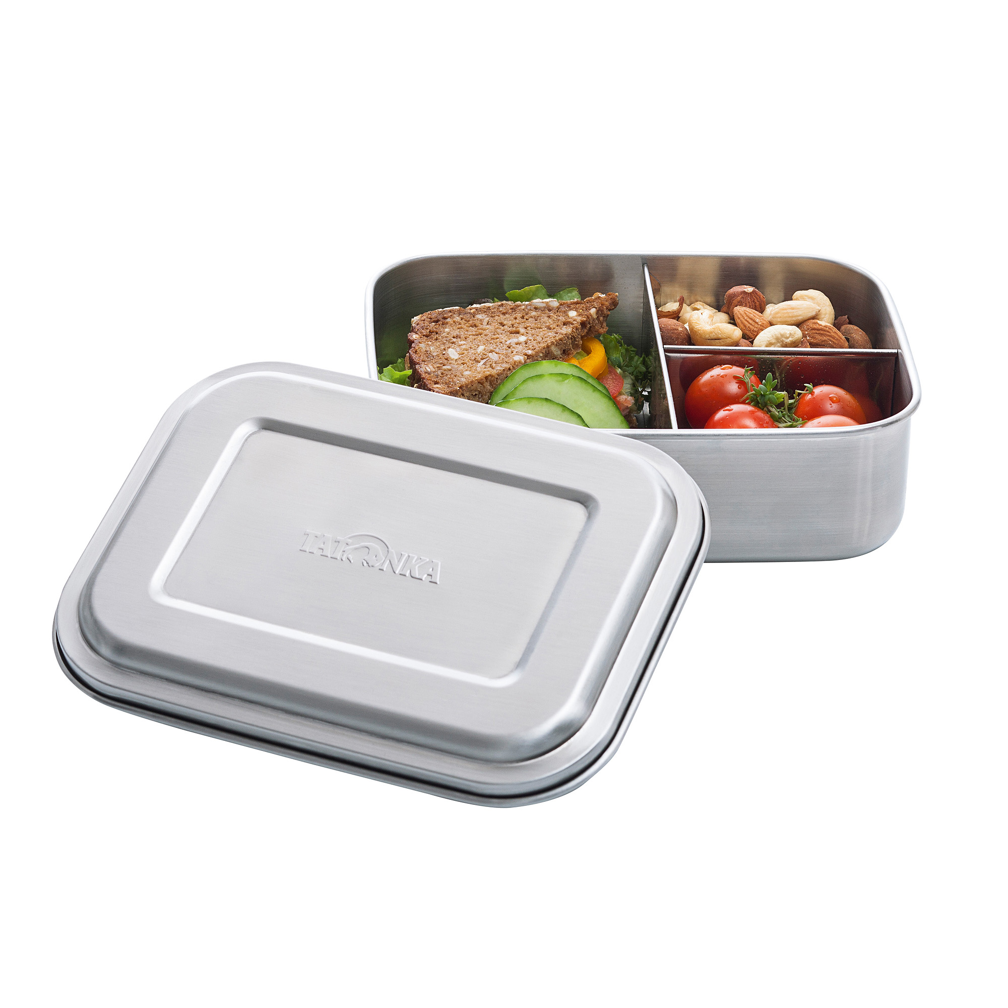 Essen, Mittagessen, Mahlzeit, Gericht, Tatonka Lunch Box III 1000 Brotboxen & Essensbehälter - Ansicht seitlich-vorne