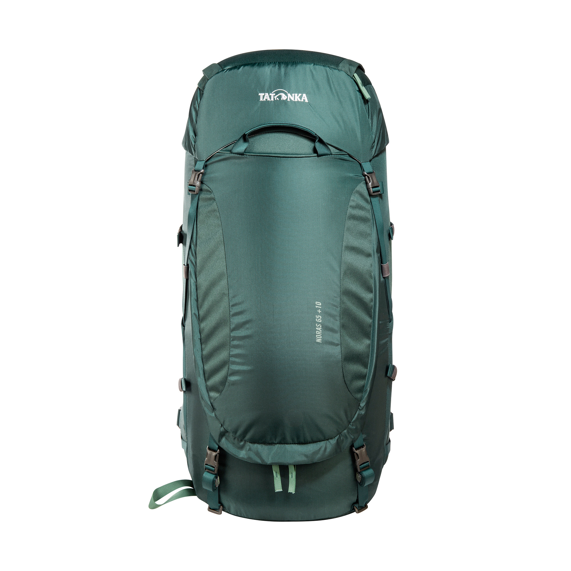 Tasche, Rucksack, Tatonka Noras 65+10 jasper grün Trekkingrucksäcke - Ansicht frontal-vorne