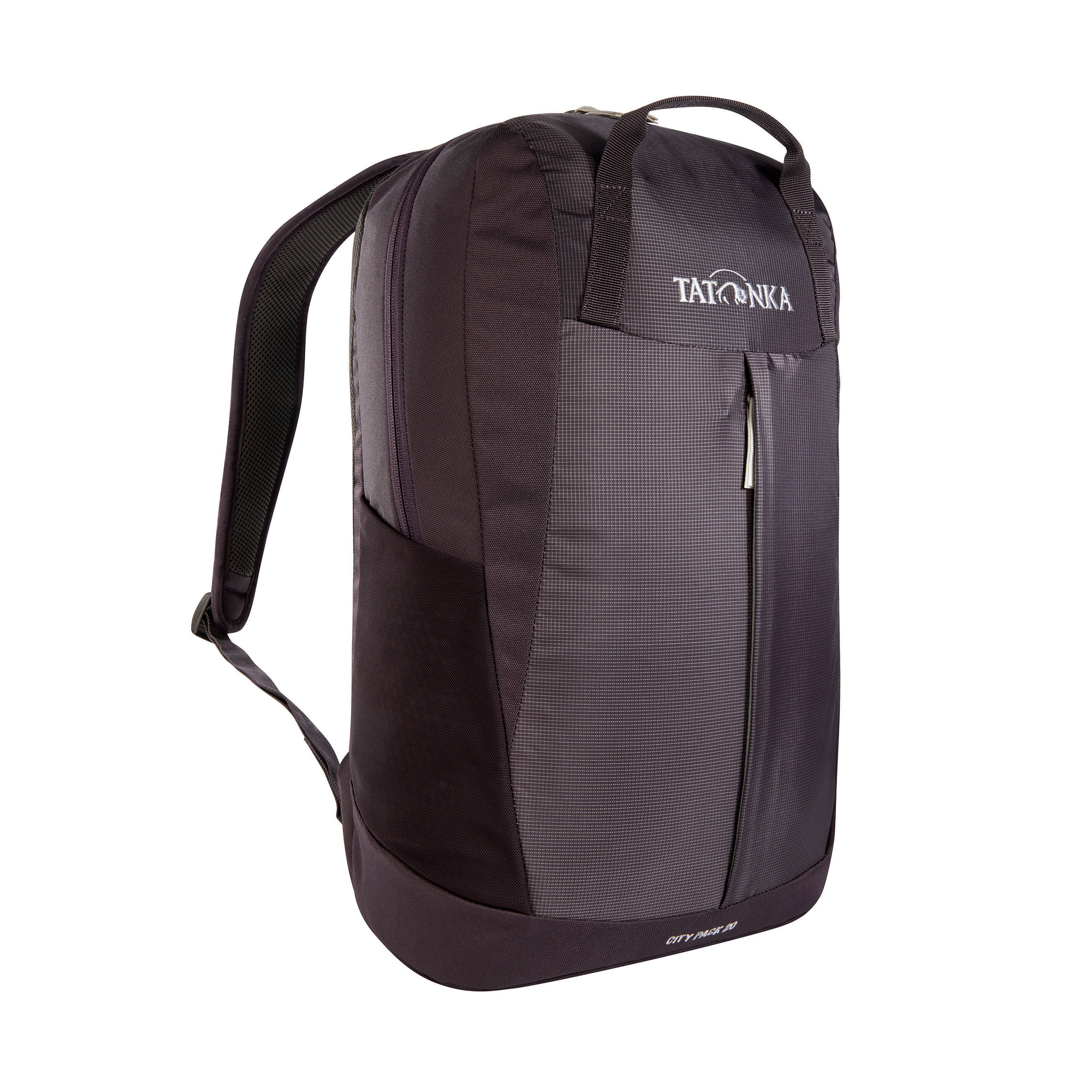 Tasche, Rucksack, Tatonka City Pack 20 midnight plum lila Tagesrucksäcke - Ansicht seitlich-vorne