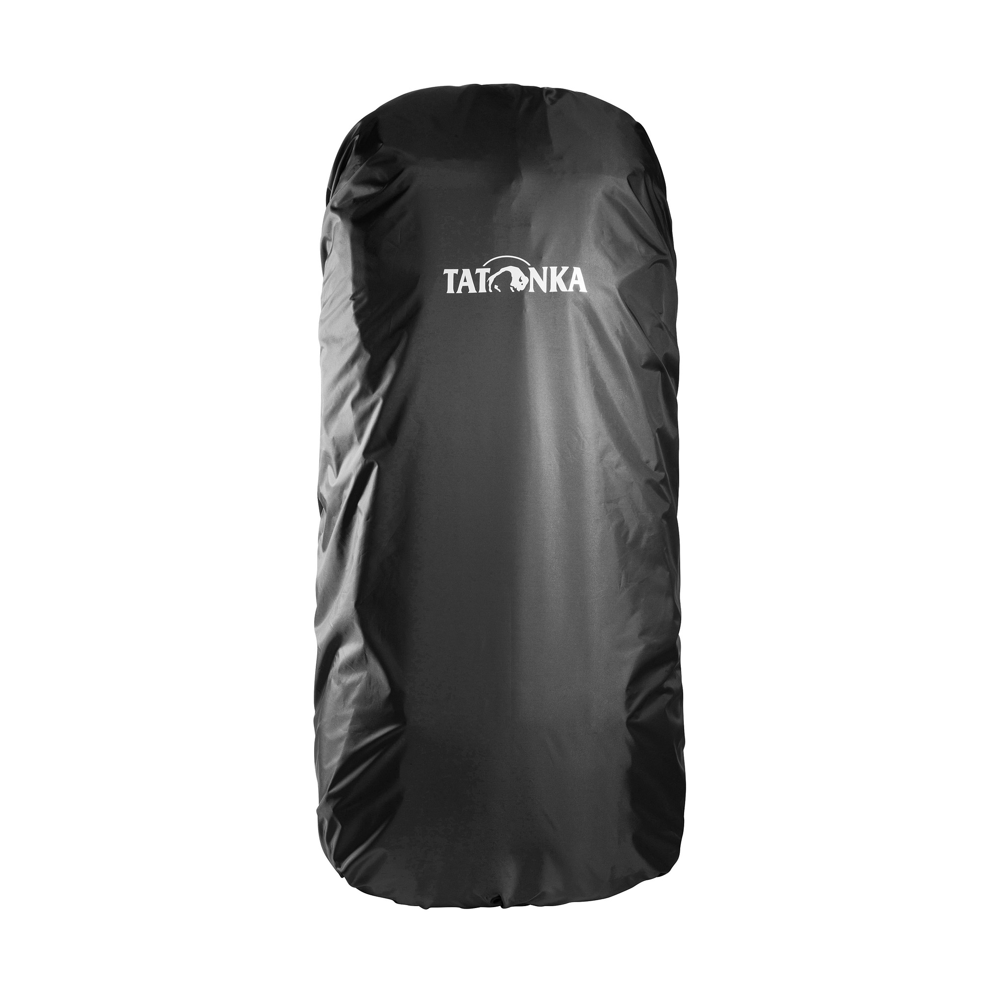 Tasche, Kleidung, Mantel, Tatonka Rain Cover 55-70l black schwarz Rucksack-Zubehör - Ansicht seitlich-vorne
