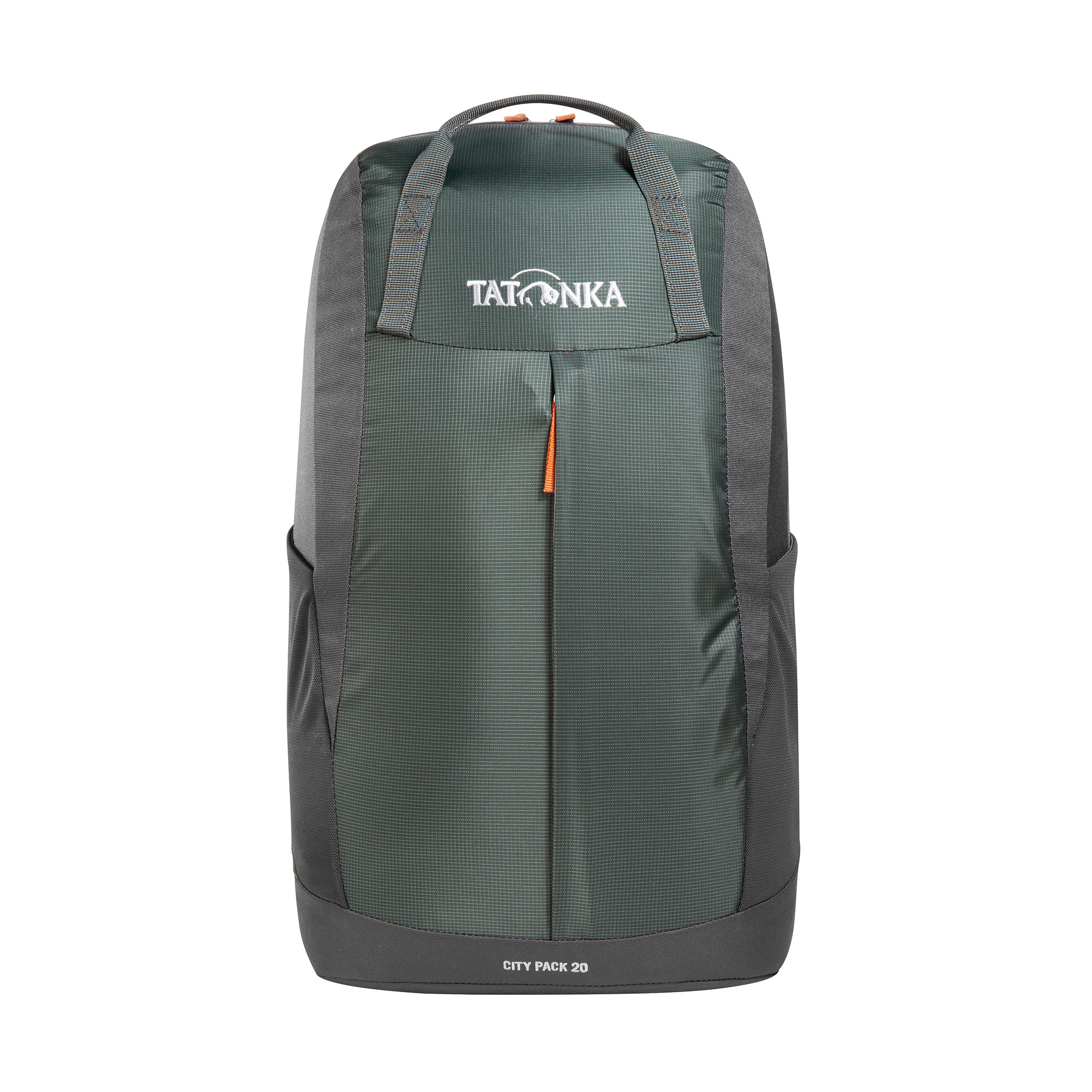 Tasche, Rucksack, Tatonka City Pack 20 titan grey grau Tagesrucksäcke - Ansicht frontal-vorne